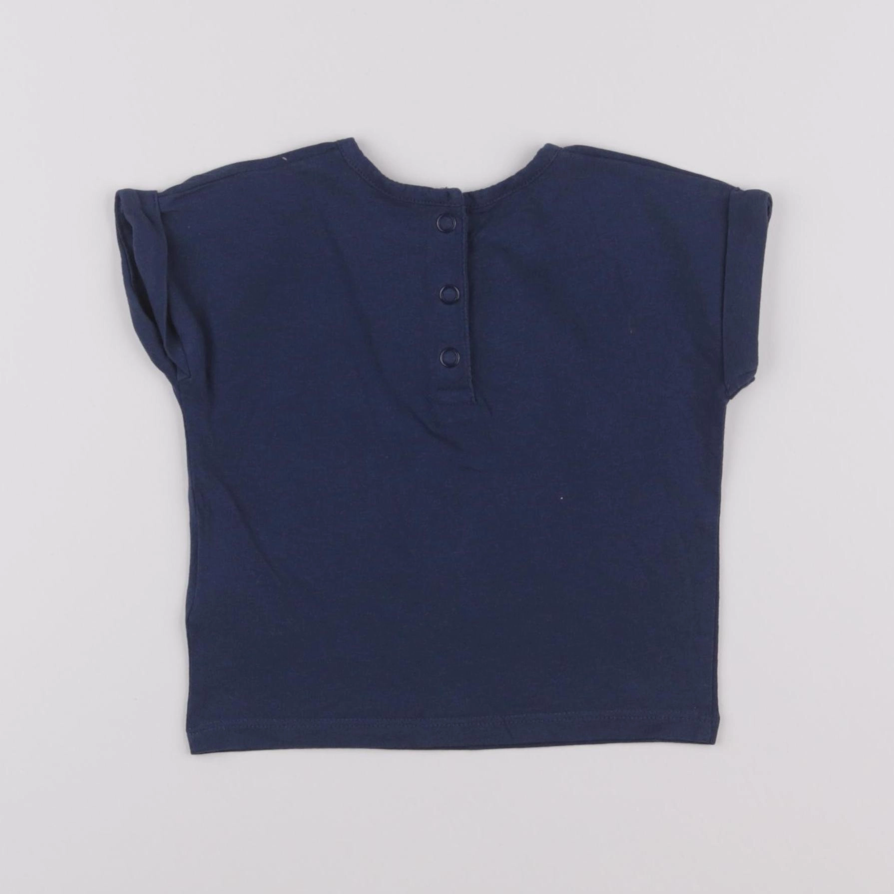 La Redoute - tee-shirt bleu - 9 mois