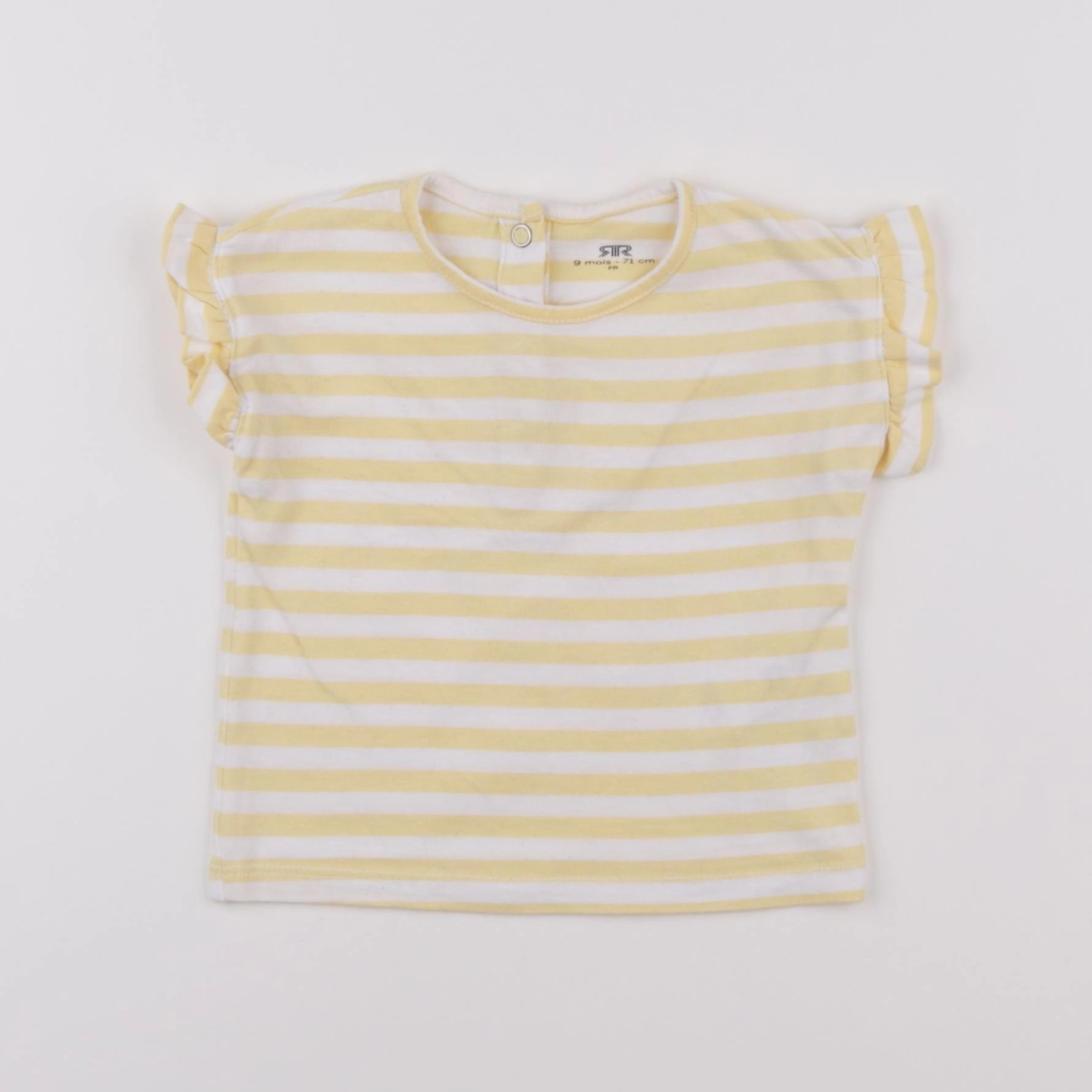 La Redoute - tee-shirt jaune - 9 mois