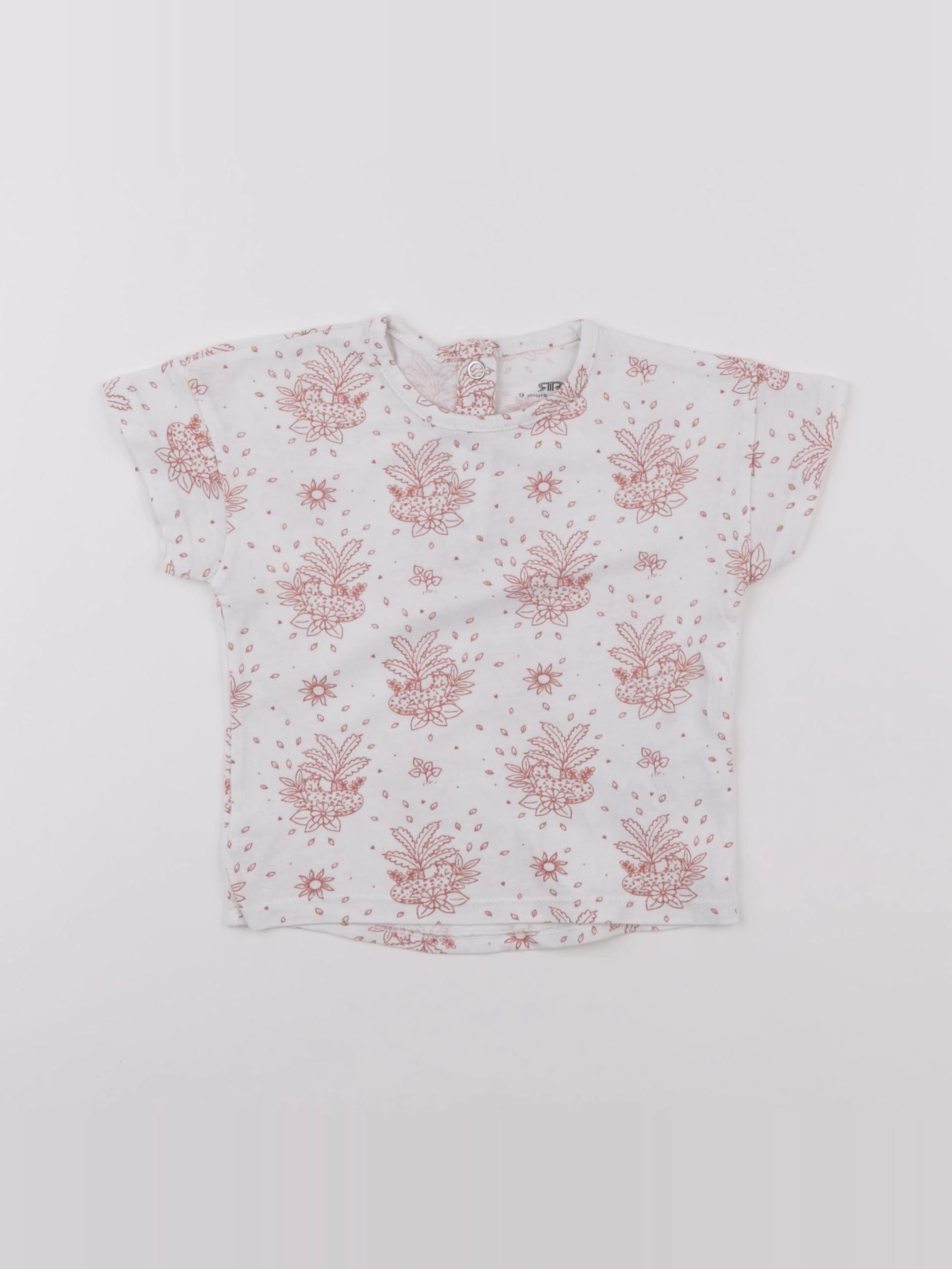 La Redoute - tee-shirt blanc - 9 mois