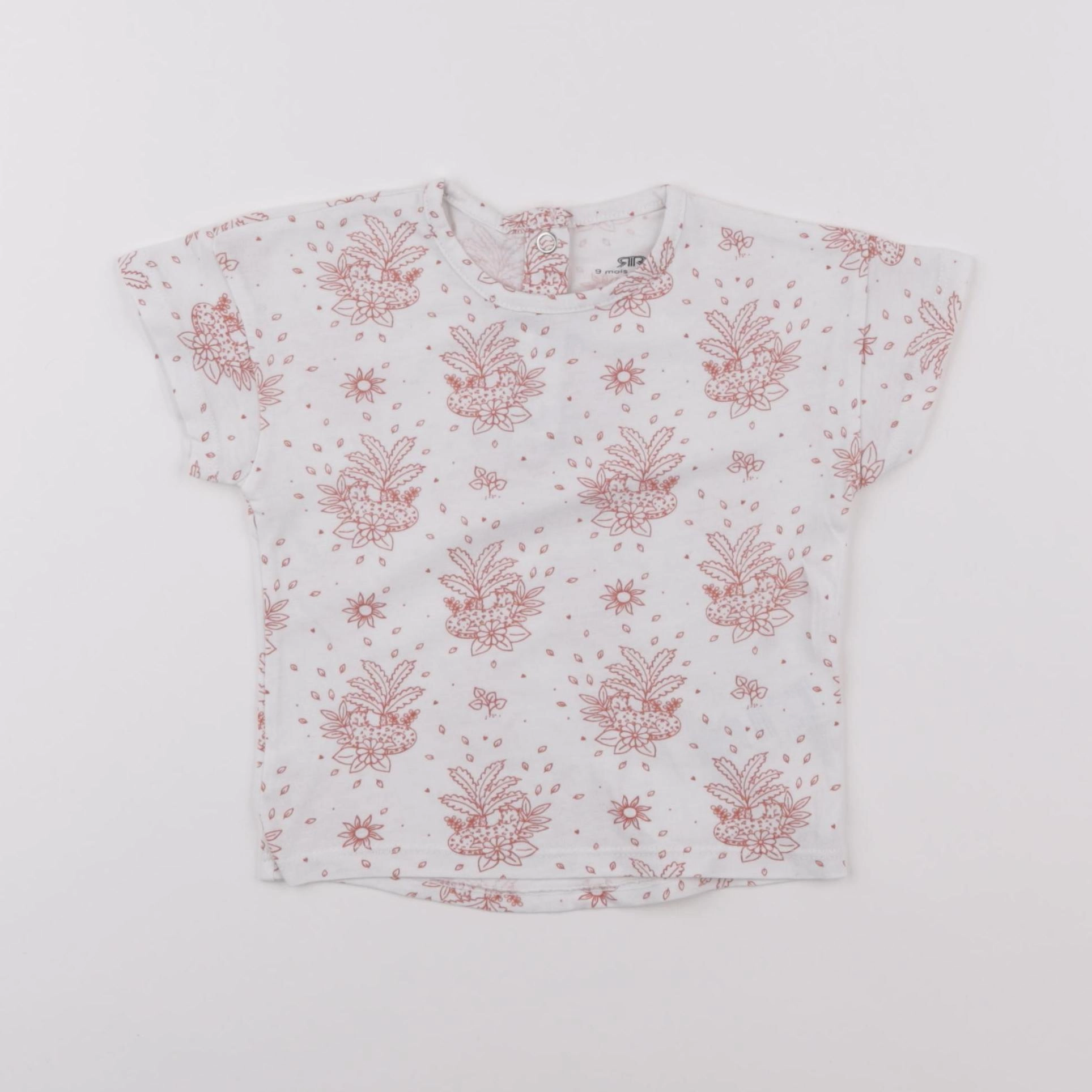 La Redoute - tee-shirt blanc - 9 mois