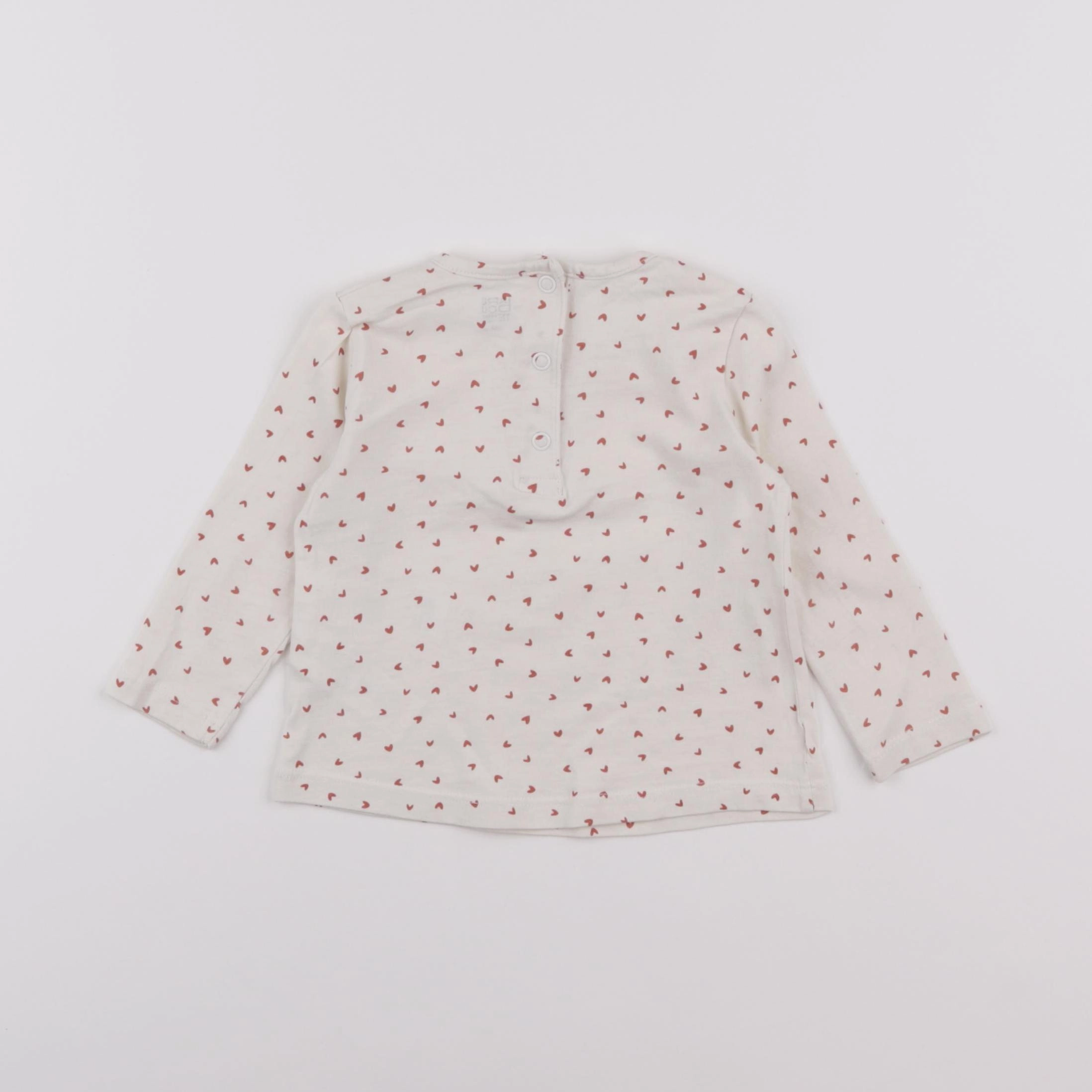 La Redoute - tee-shirt beige - 9 mois