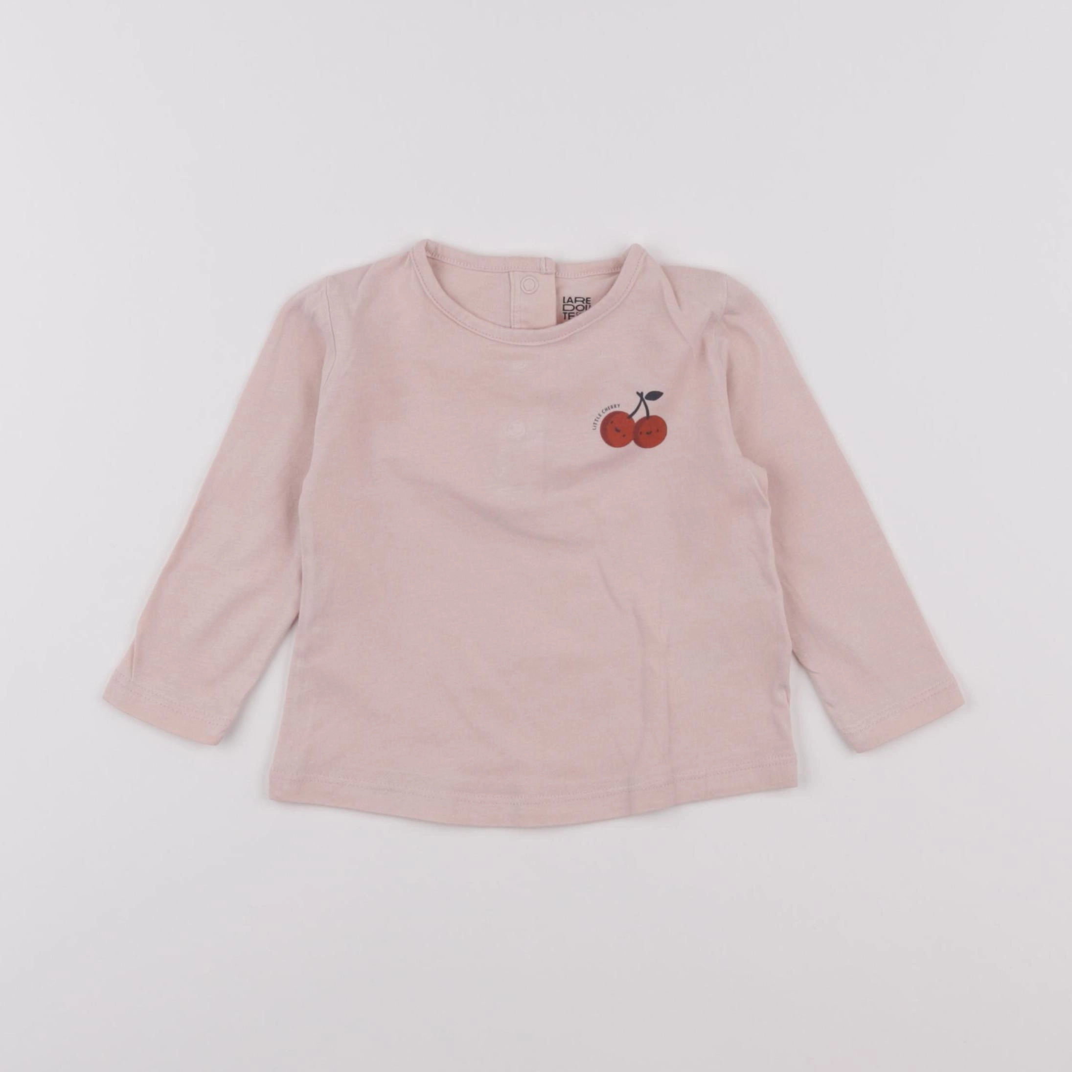 La Redoute - tee-shirt rose - 9 mois
