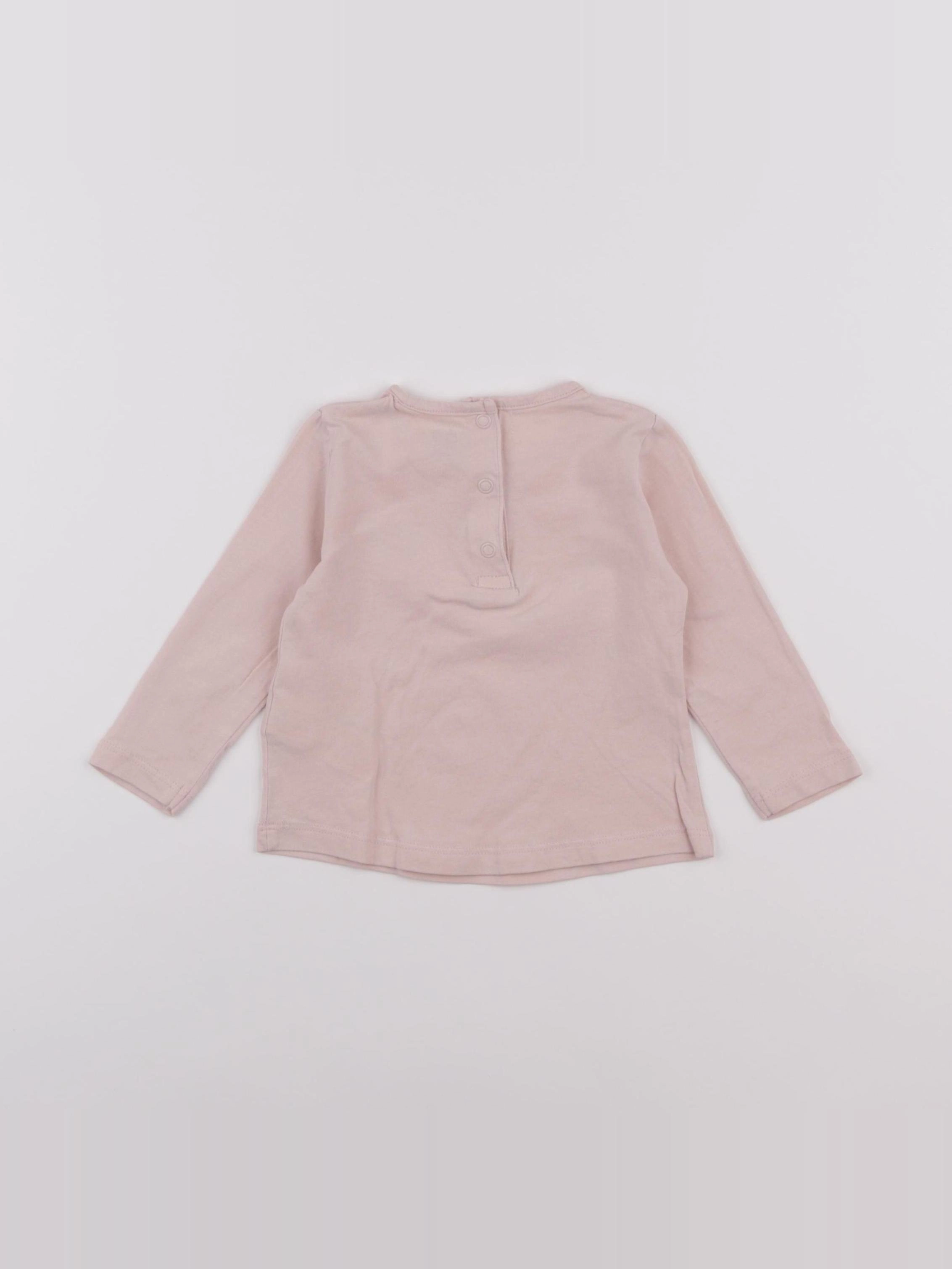 La Redoute - tee-shirt rose - 9 mois
