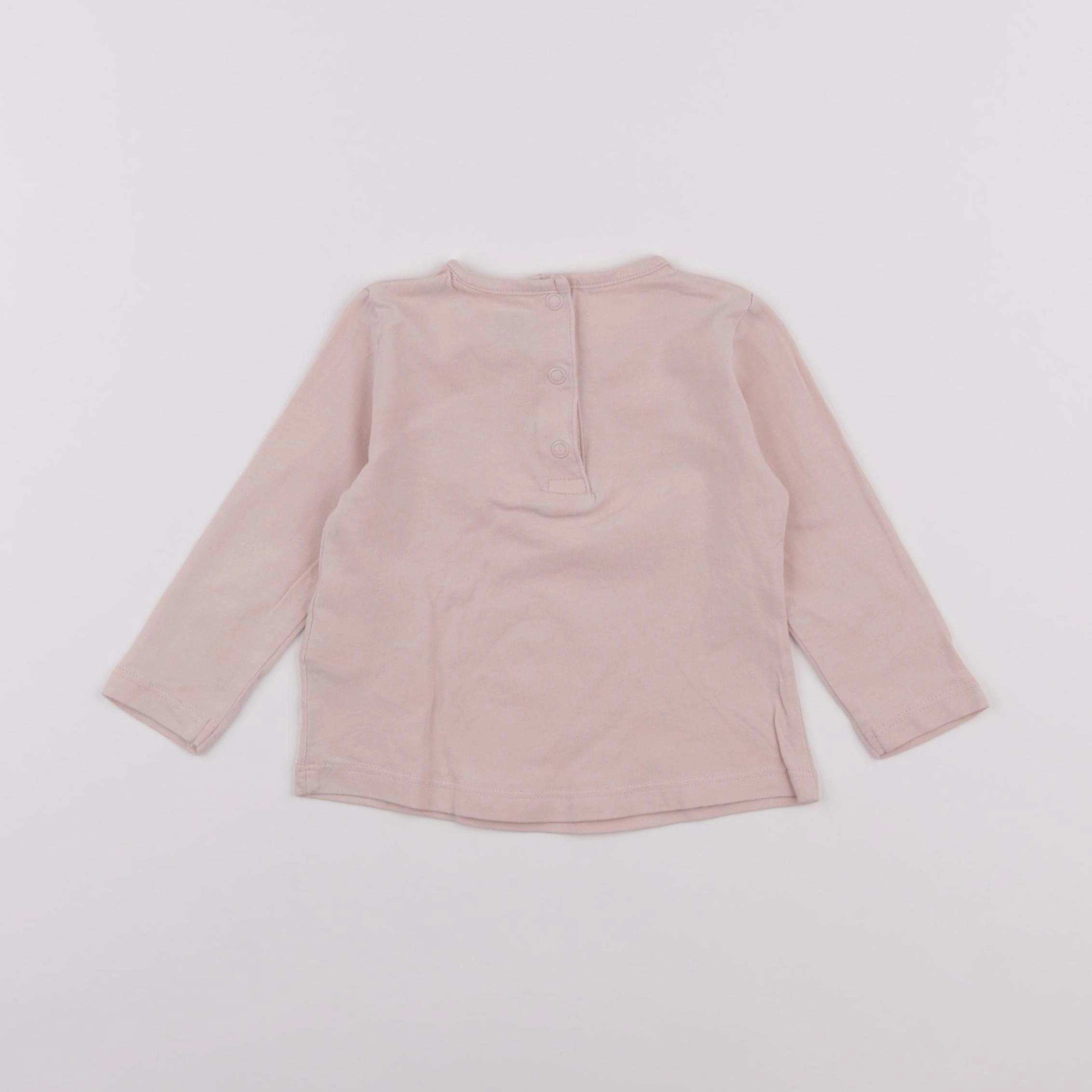 La Redoute - tee-shirt rose - 9 mois