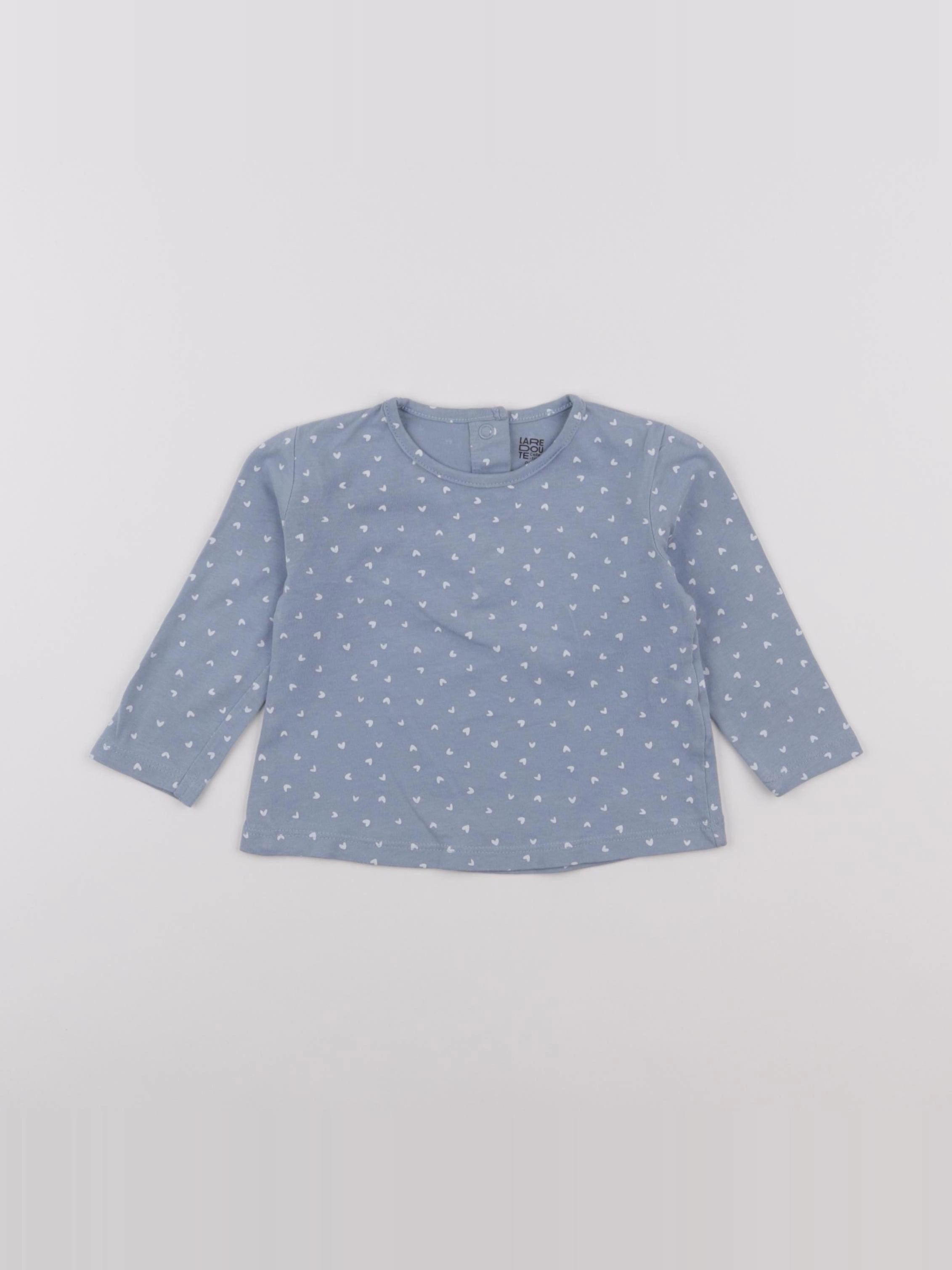 La Redoute - tee-shirt bleu - 9 mois