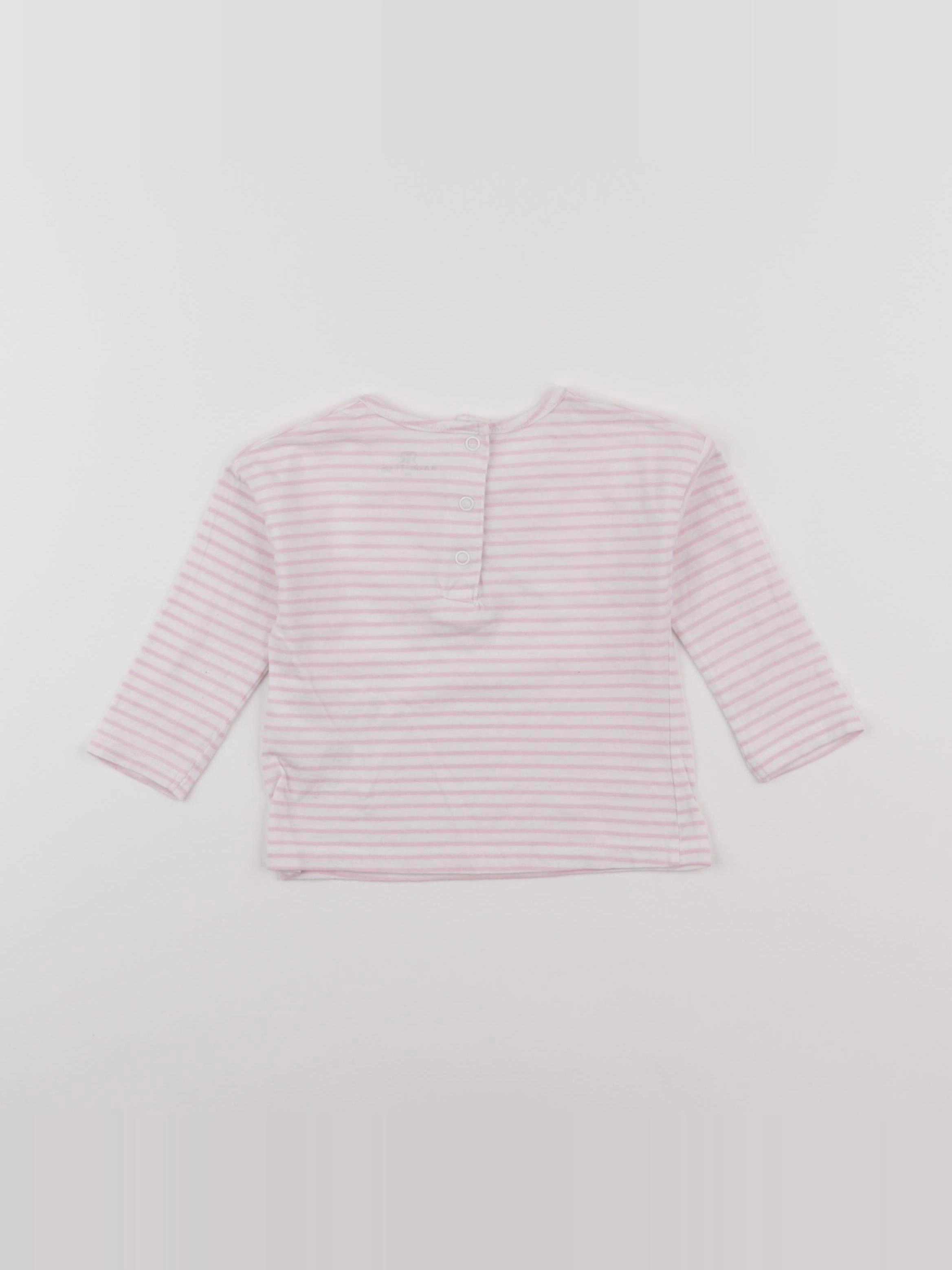 La Redoute - tee-shirt rose - 9 mois