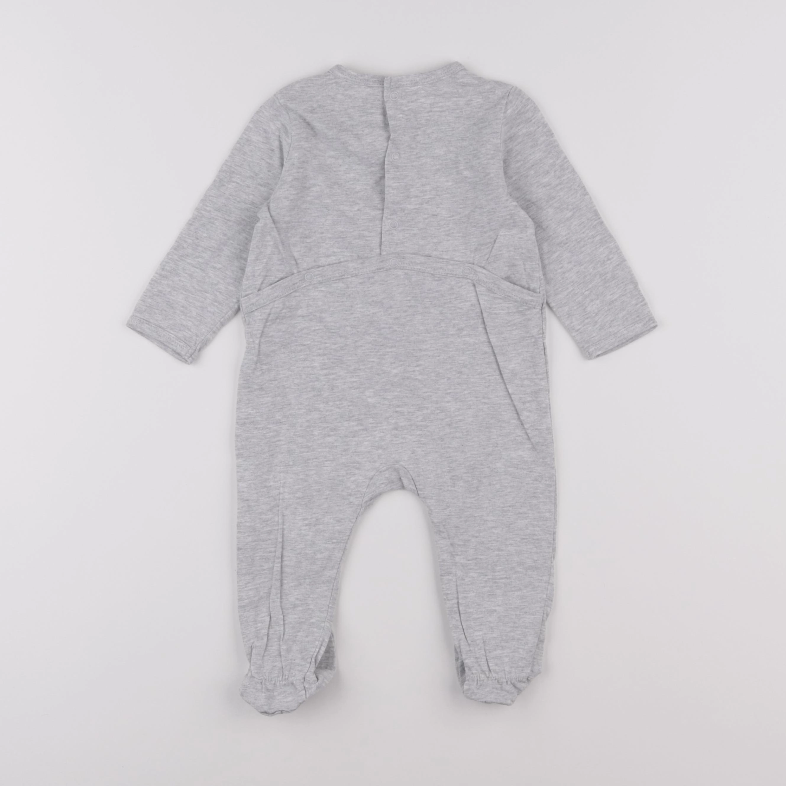 La Redoute - pyjama coton gris - 9 mois