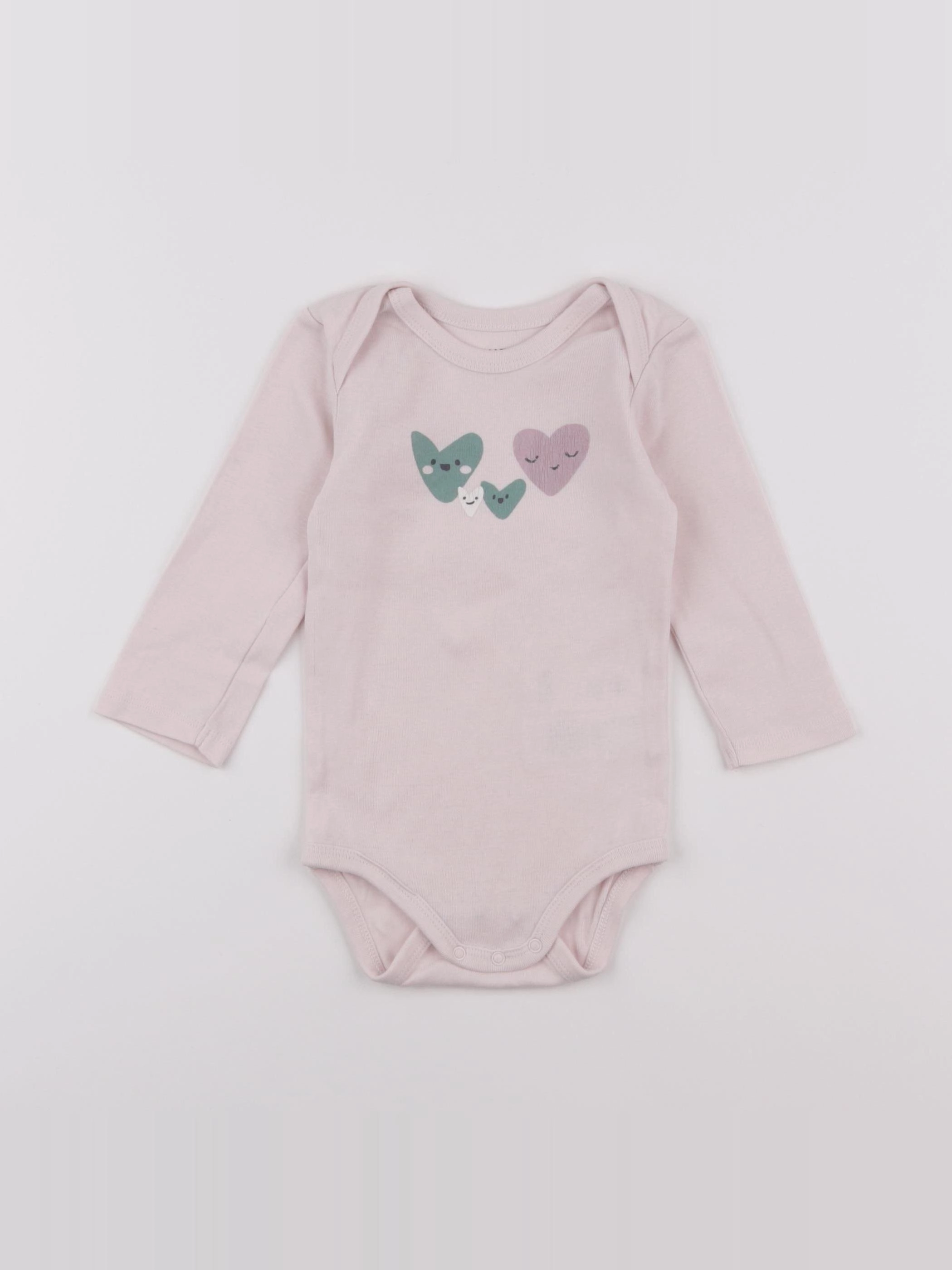 La Redoute - body rose - 12 mois