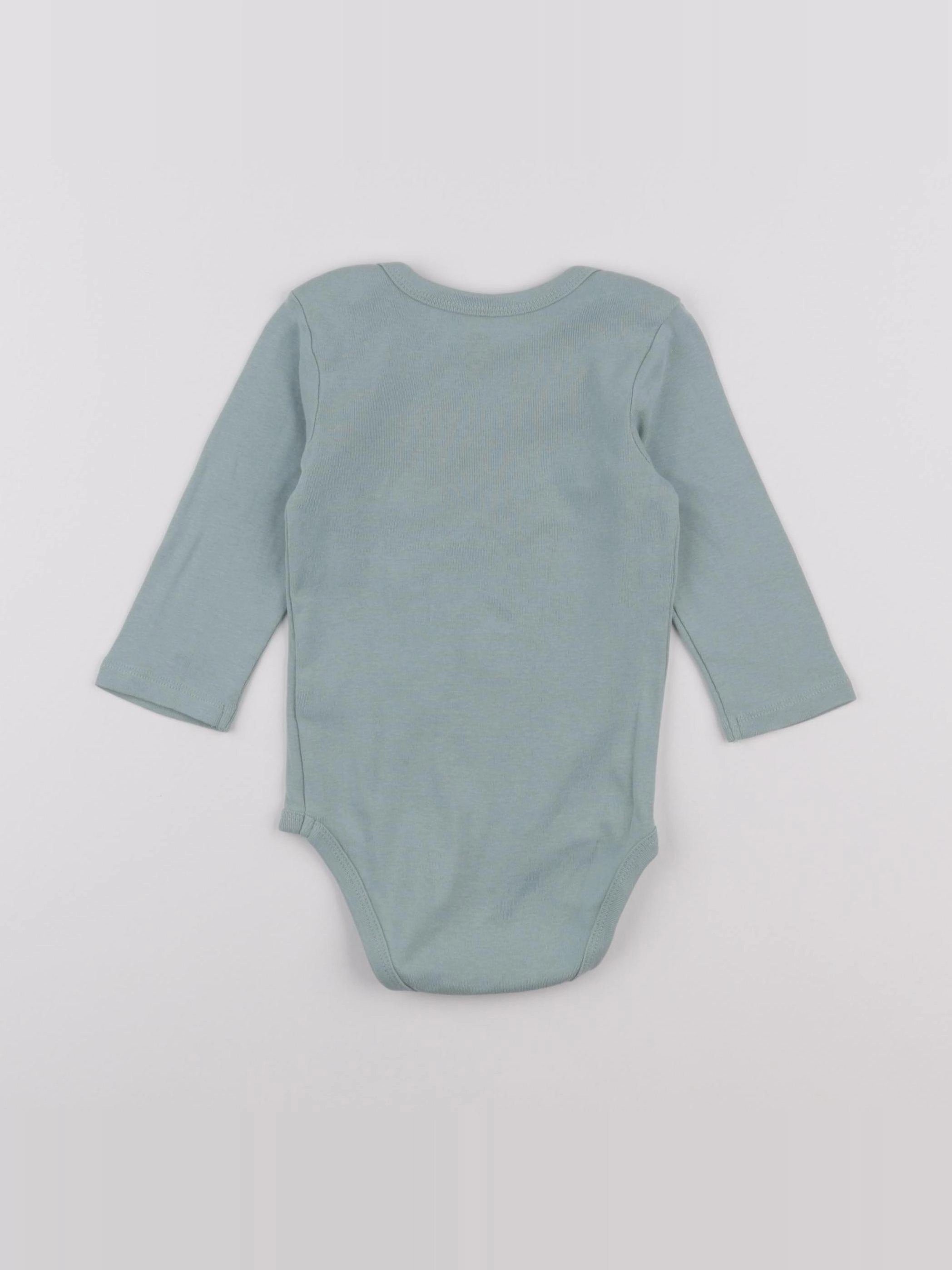 La Redoute - body vert - 12 mois