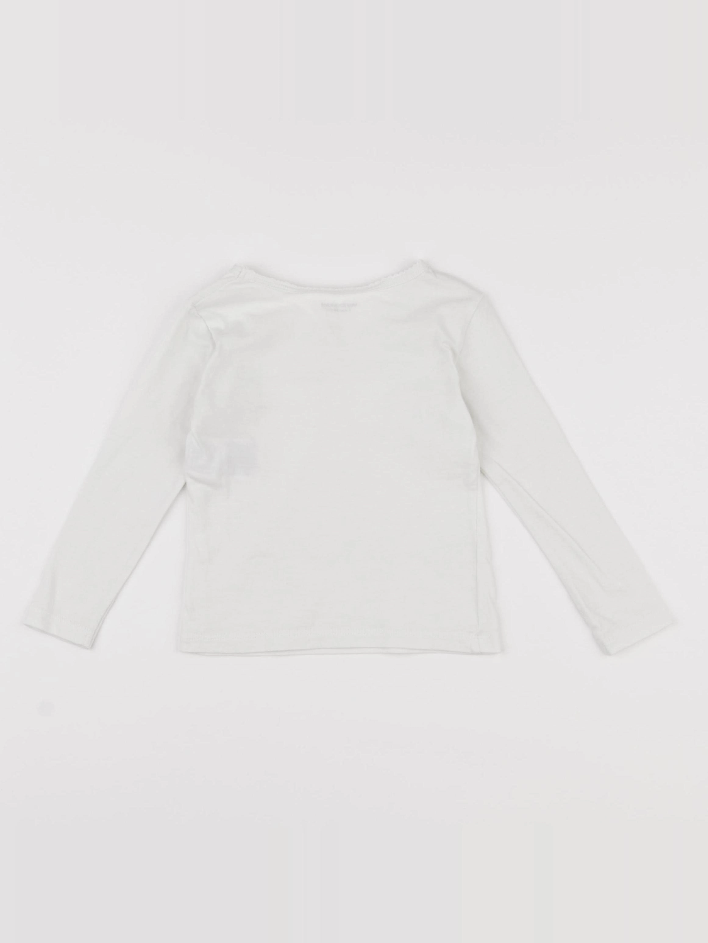 Vertbaudet - maillot de corps blanc - 3 ans