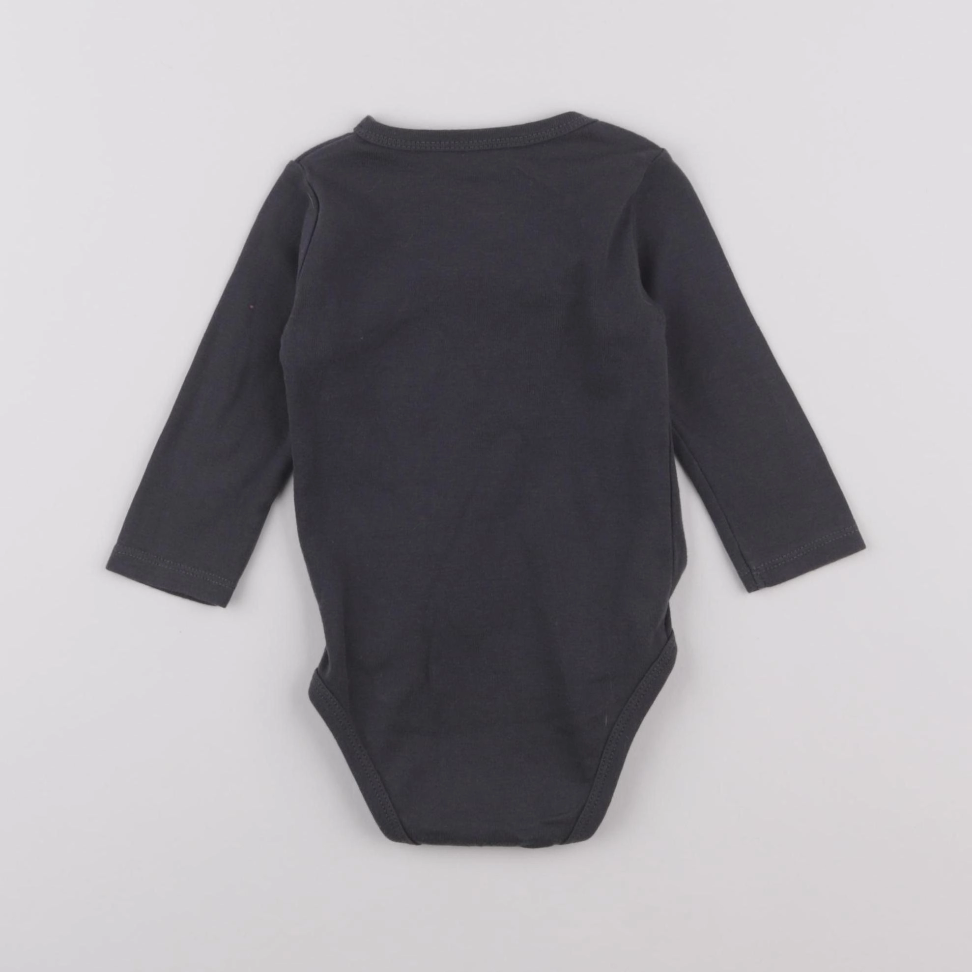 La Redoute - body gris - 9 mois
