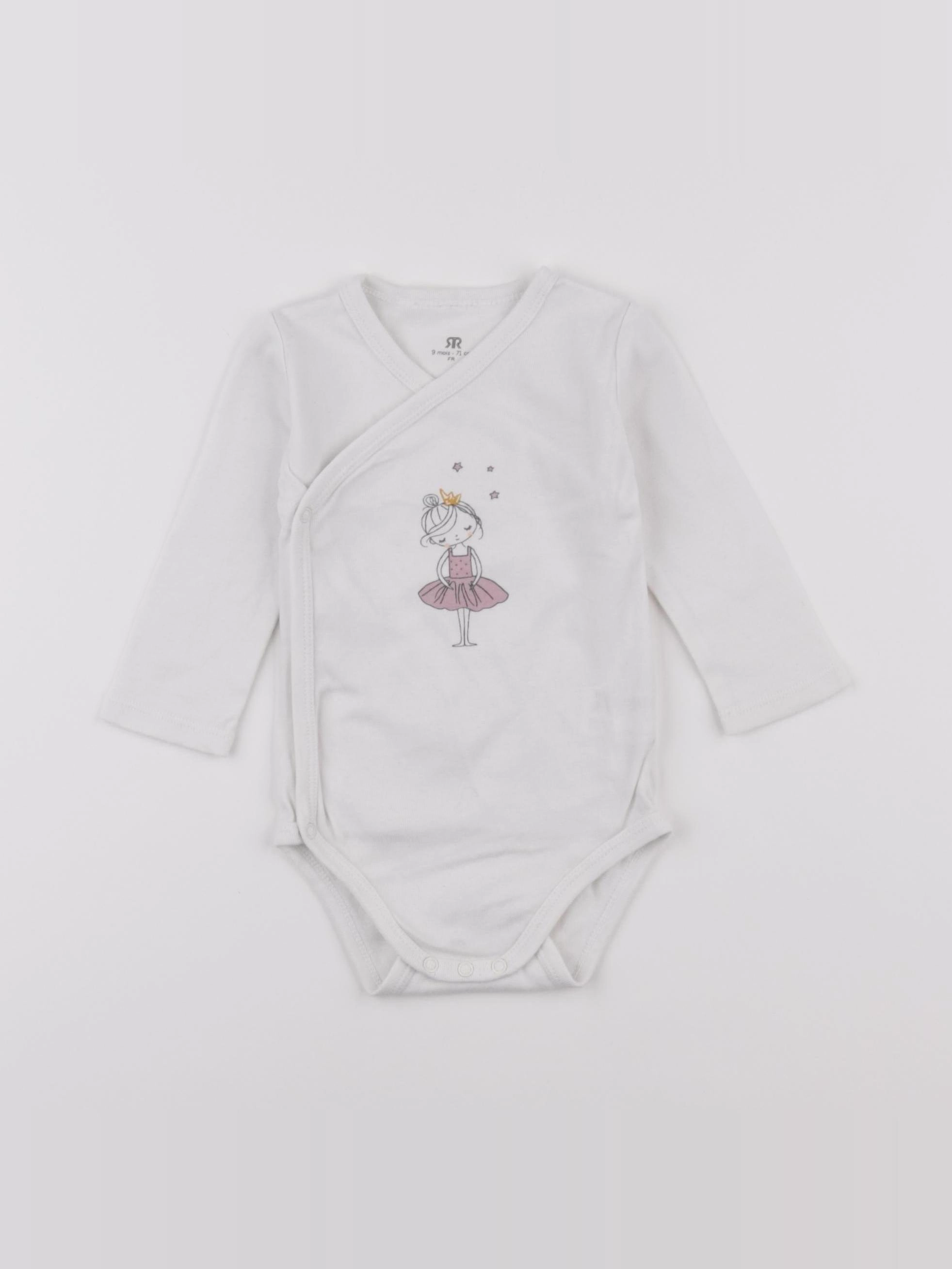 La Redoute - body blanc - 9 mois