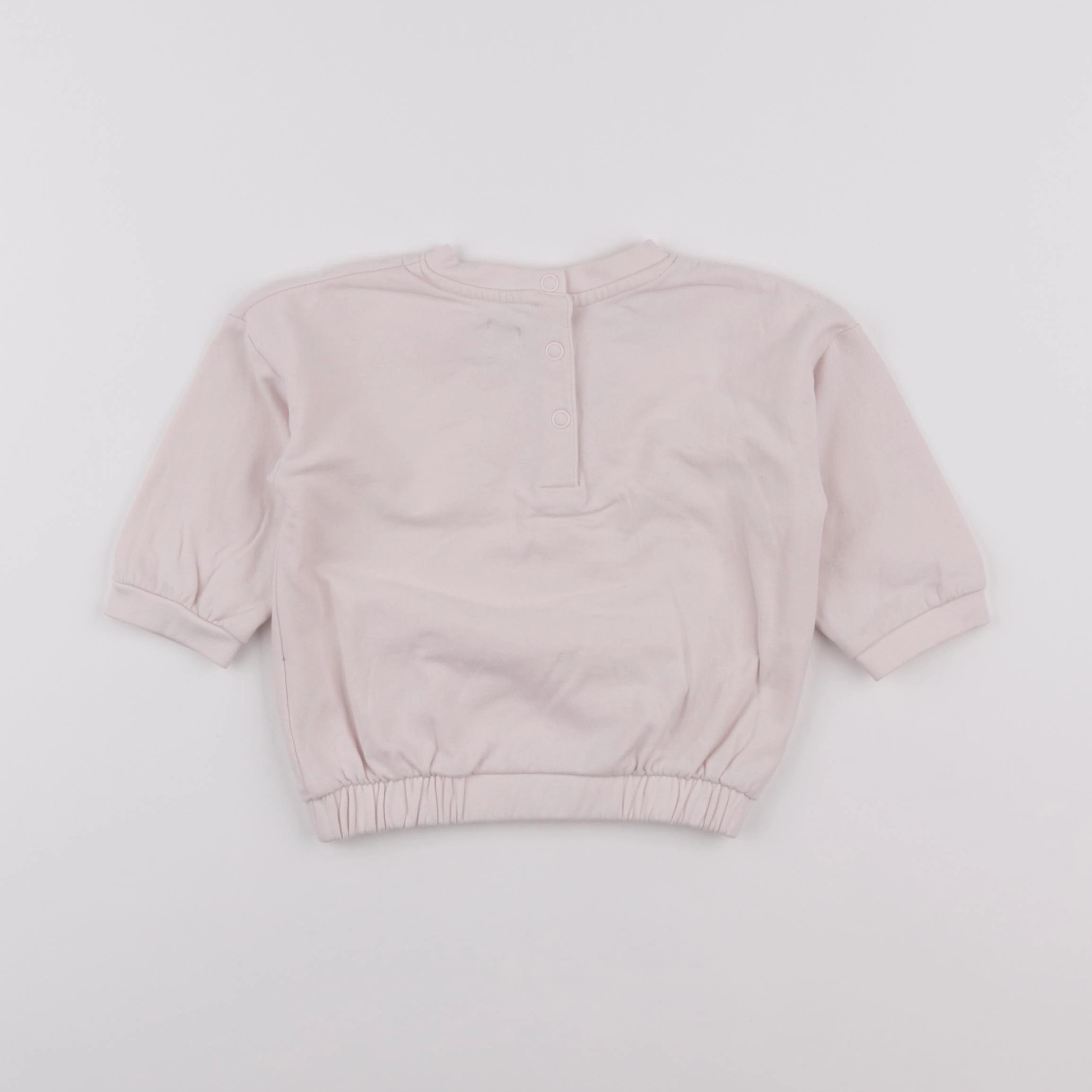 La Redoute - sweat rose - 9 mois