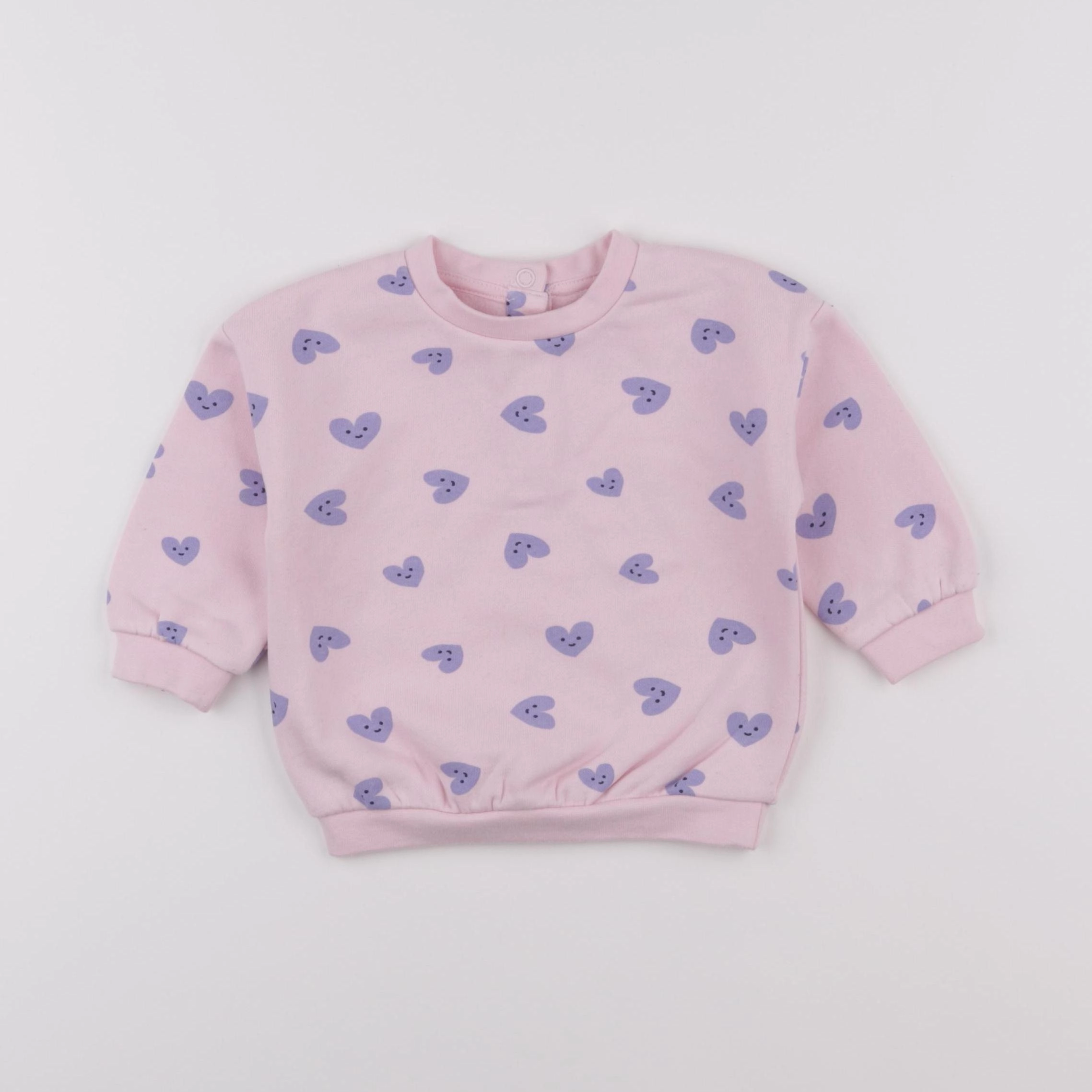 La Redoute - sweat rose - 9 mois