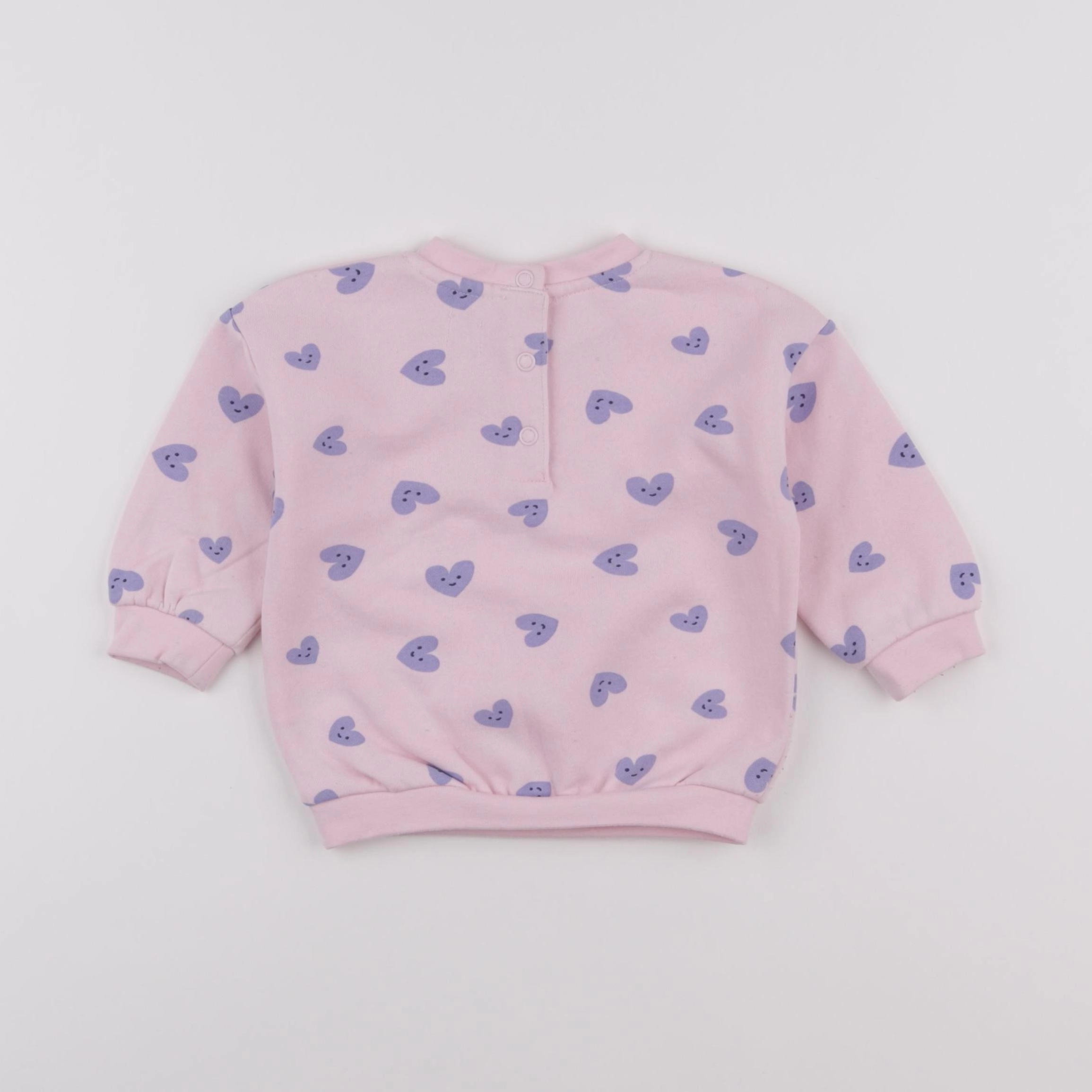 La Redoute - sweat rose - 9 mois