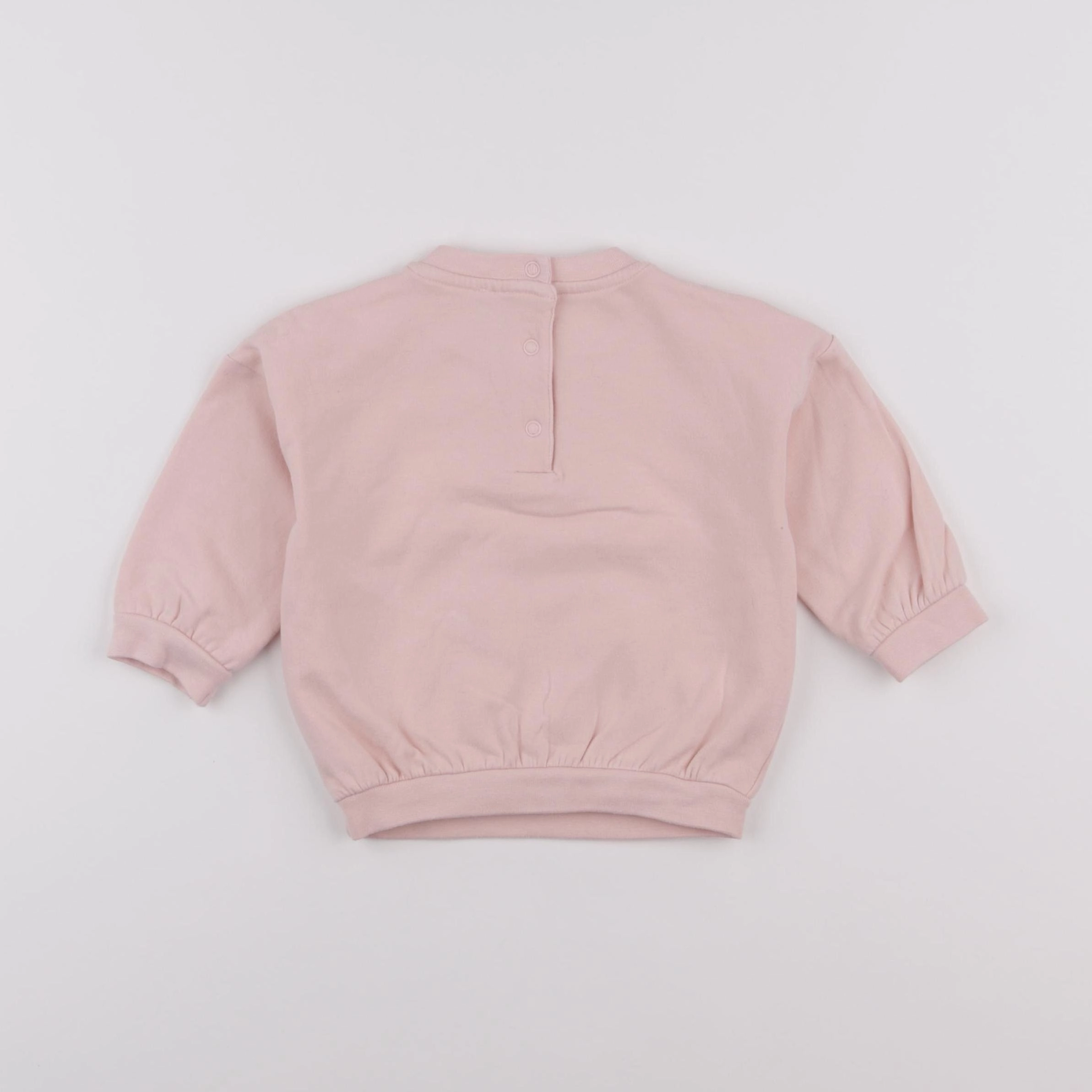 La Redoute - sweat rose - 9 mois