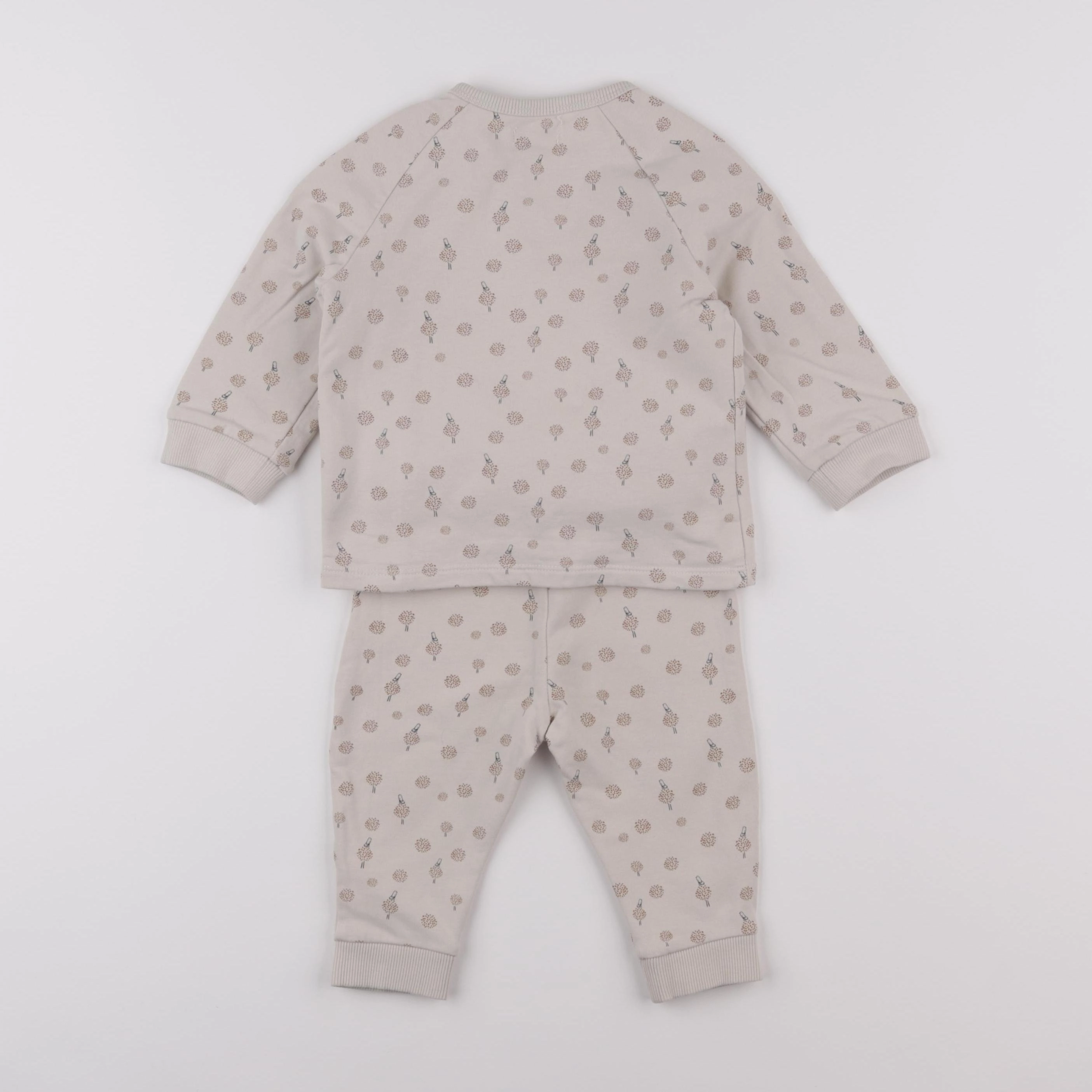 La Redoute - ensemble beige - 9 mois