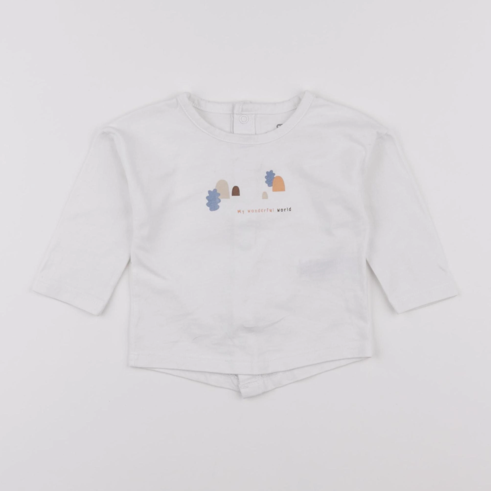 La Redoute - tee-shirt blanc - 9 mois