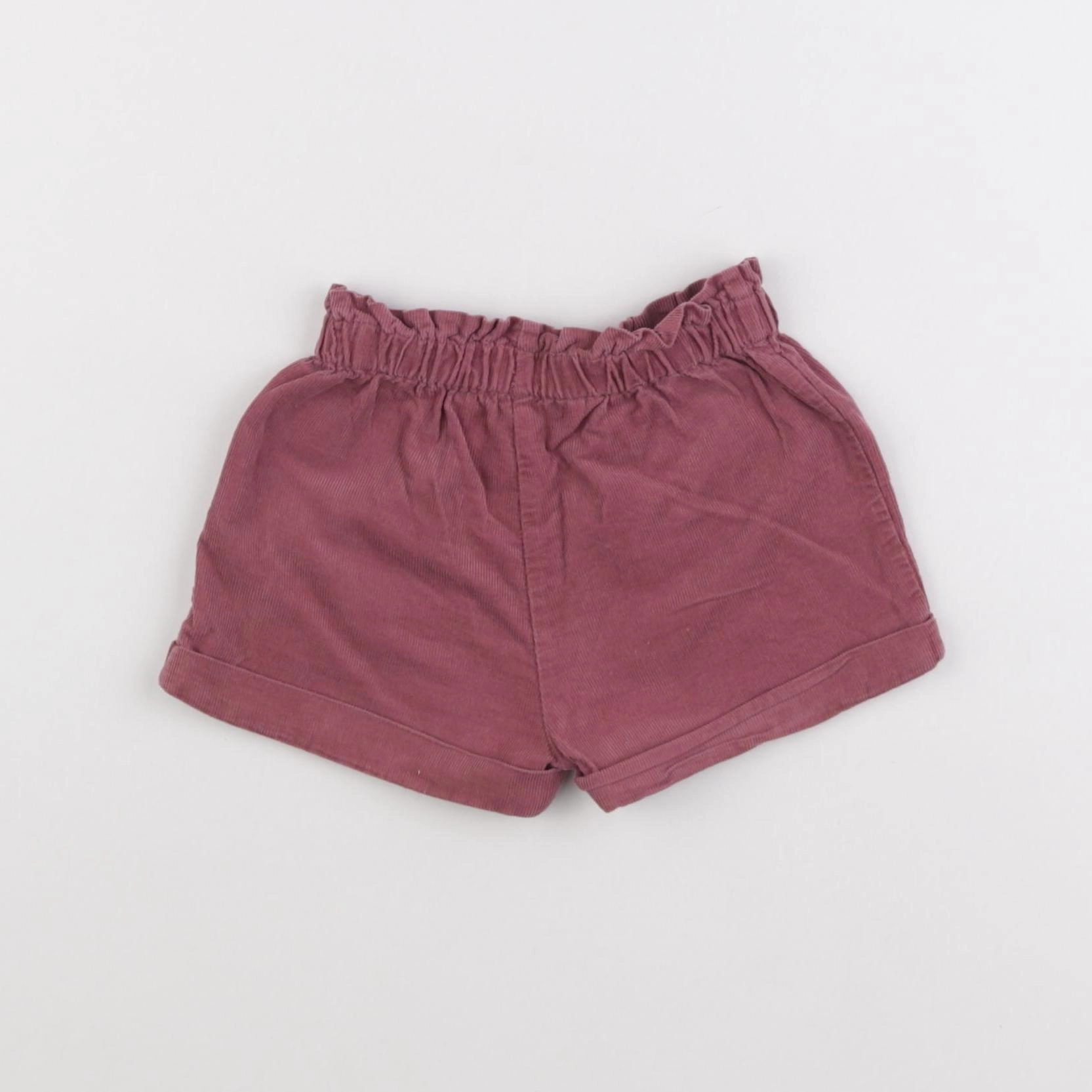 Vertbaudet - short rose - 18 mois