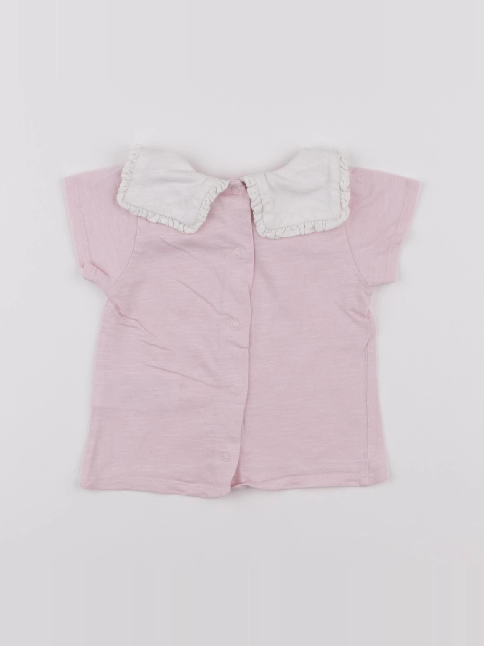 Vertbaudet - tee-shirt rose - 9 mois