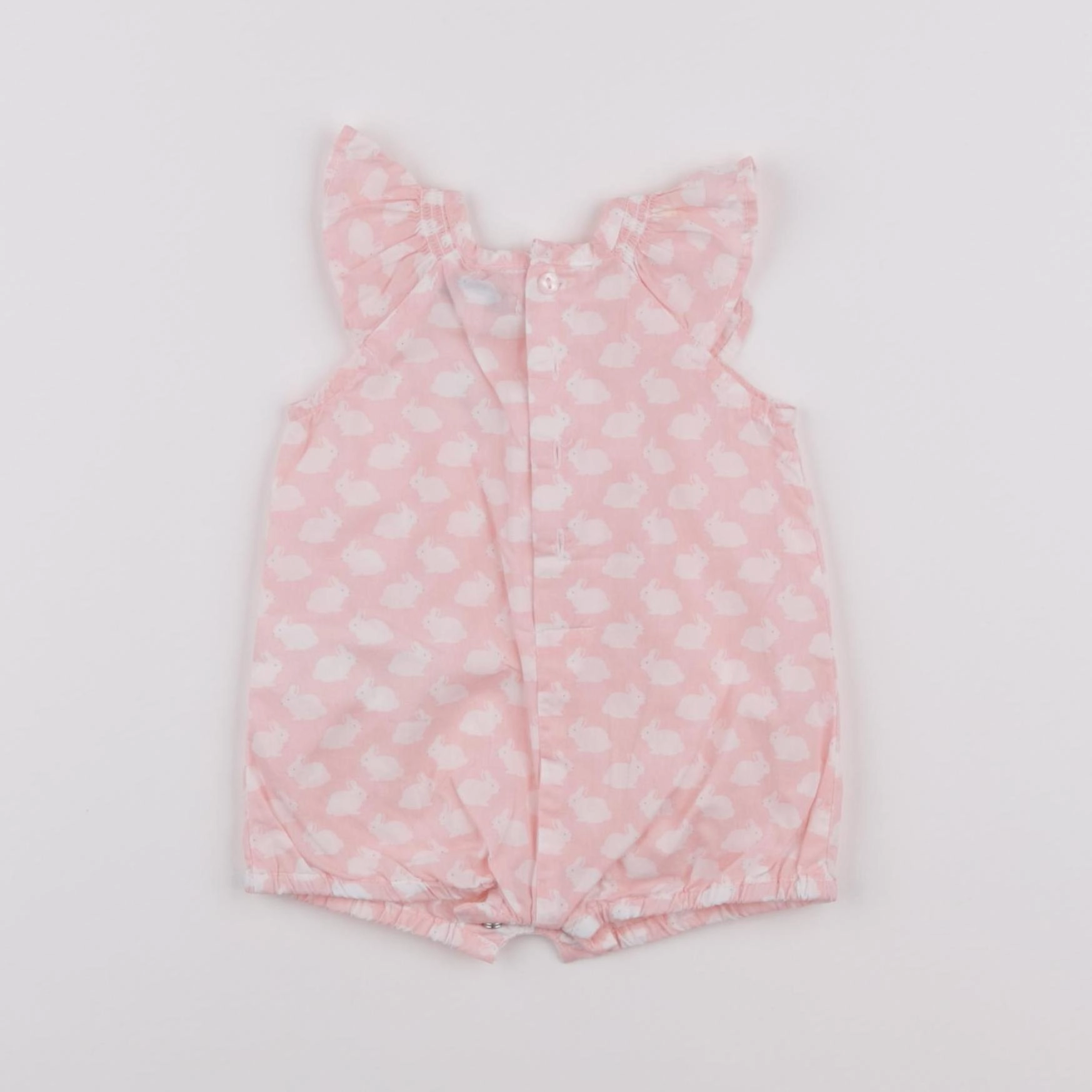 Vertbaudet - combinaison rose - 1 mois