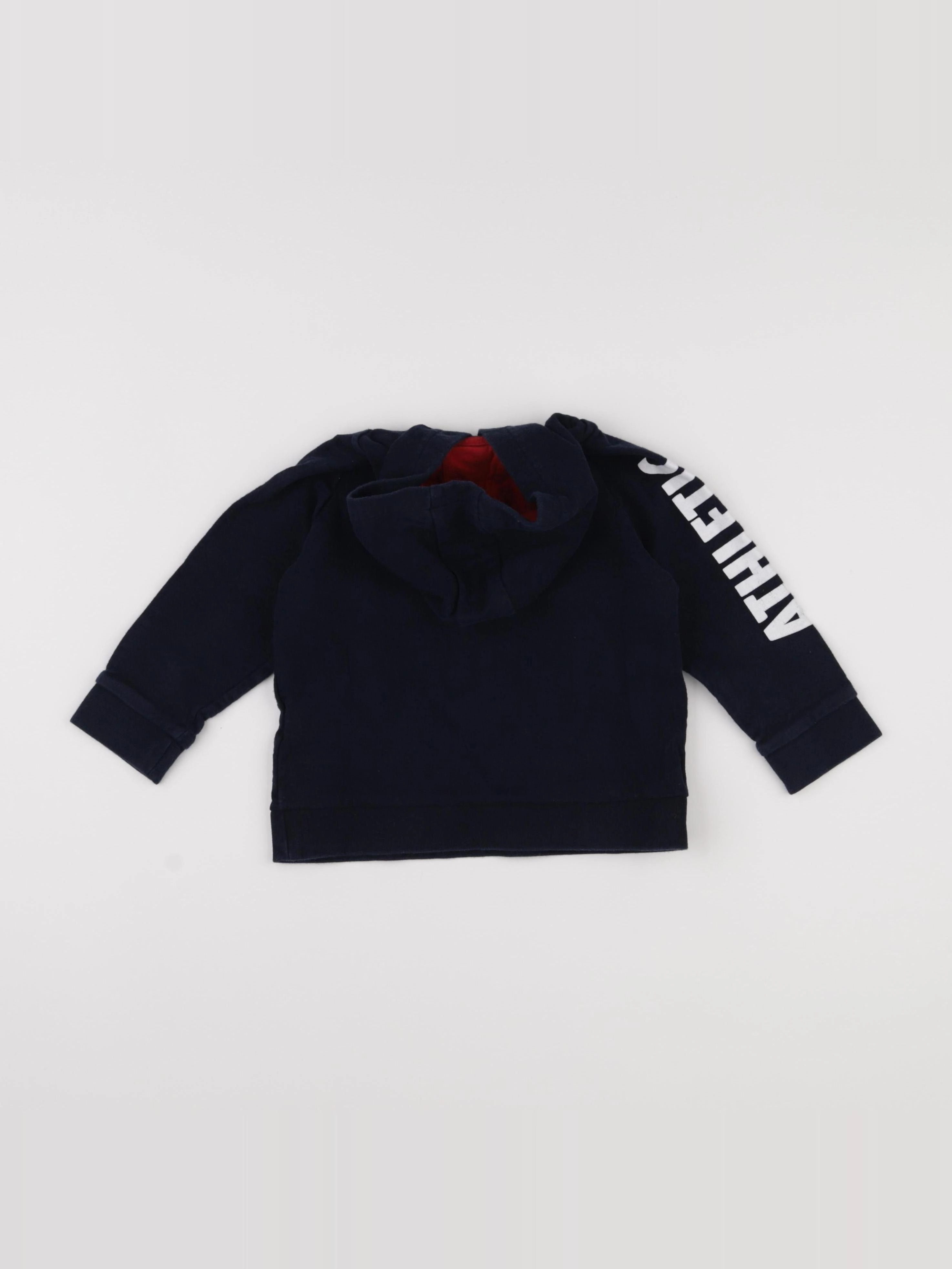 Vertbaudet - sweat bleu - 4 ans