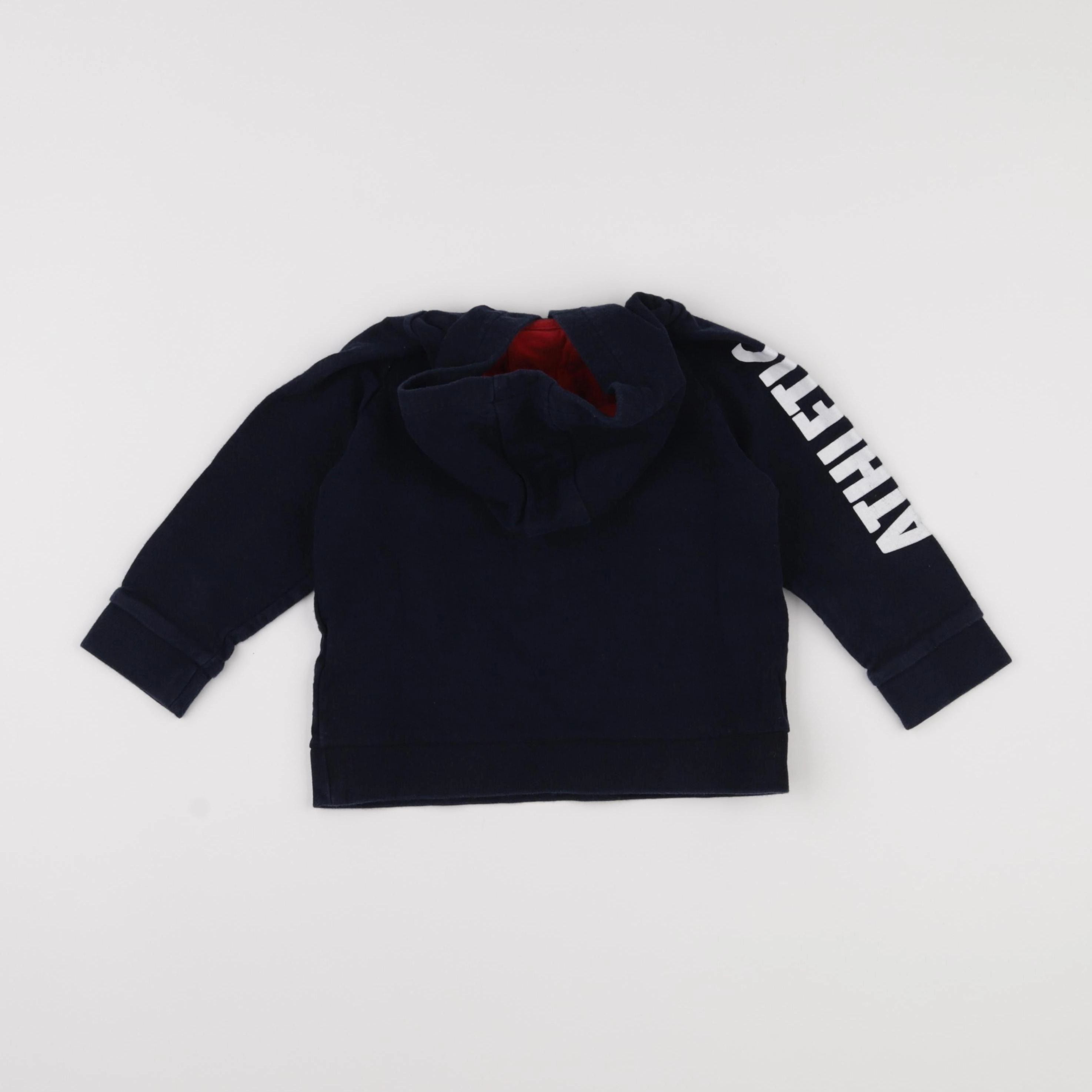 Vertbaudet - sweat bleu - 4 ans