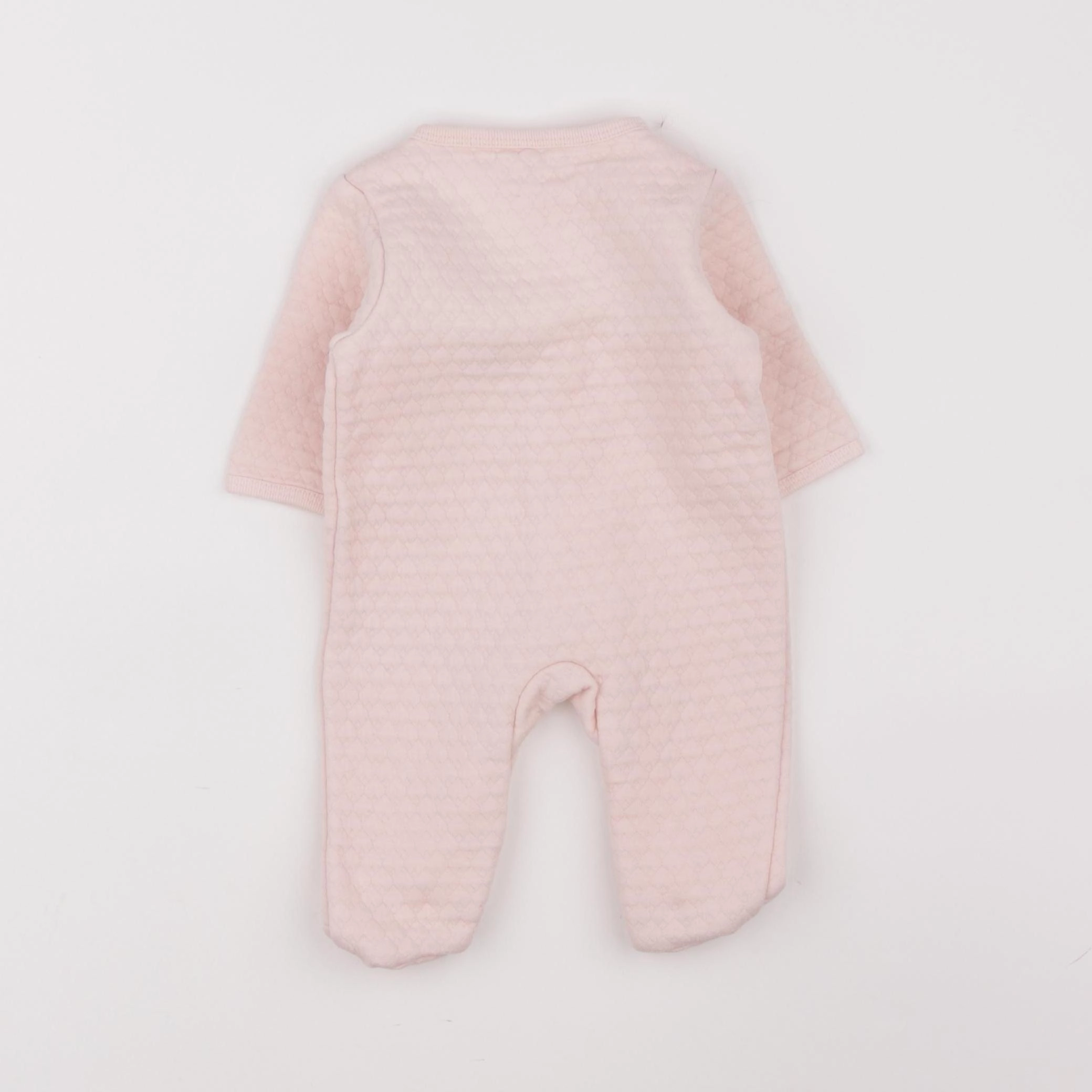 Vertbaudet - pyjama coton rose - 1 mois