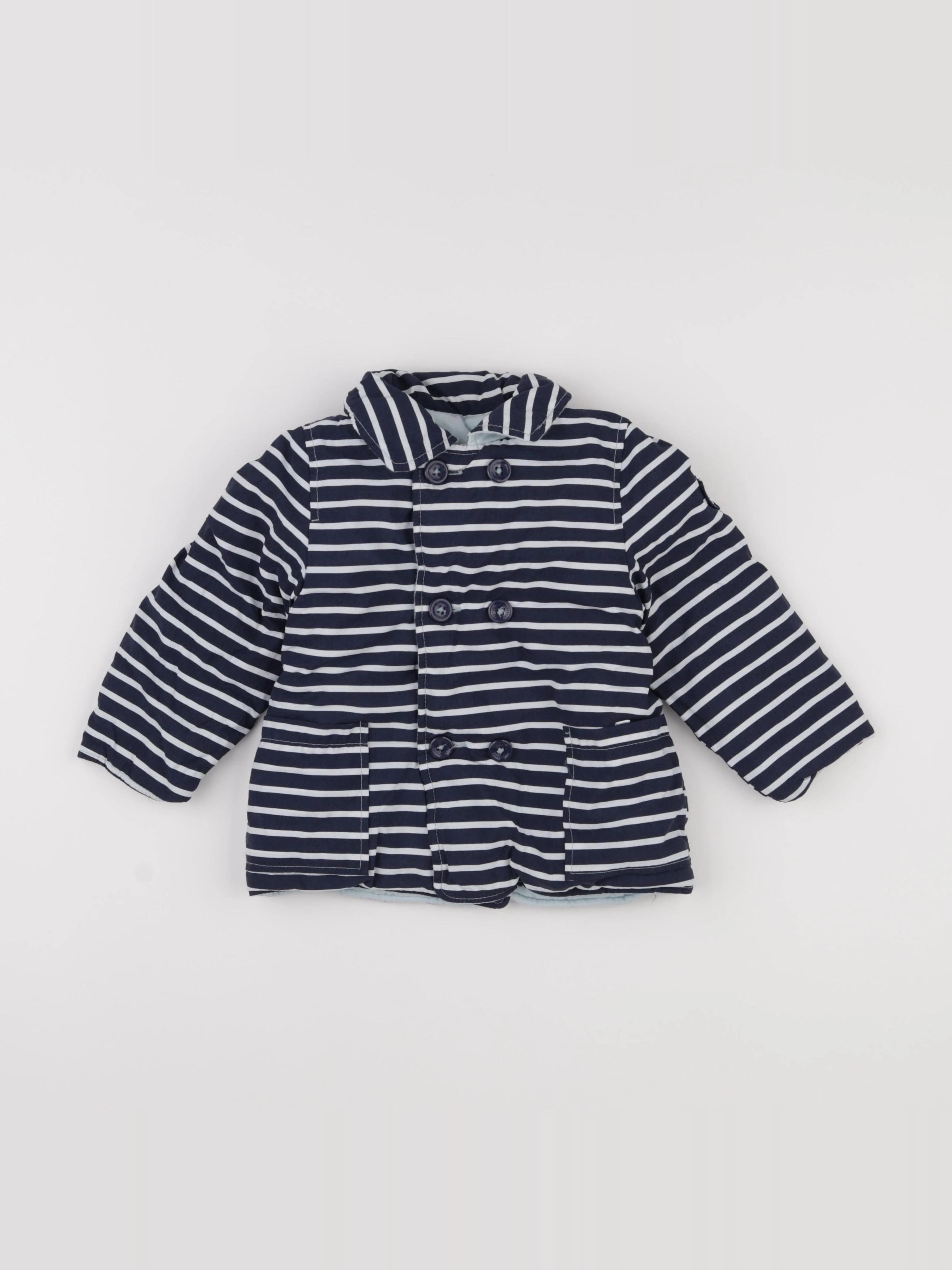 Vertbaudet - veste bleu - 3 ans