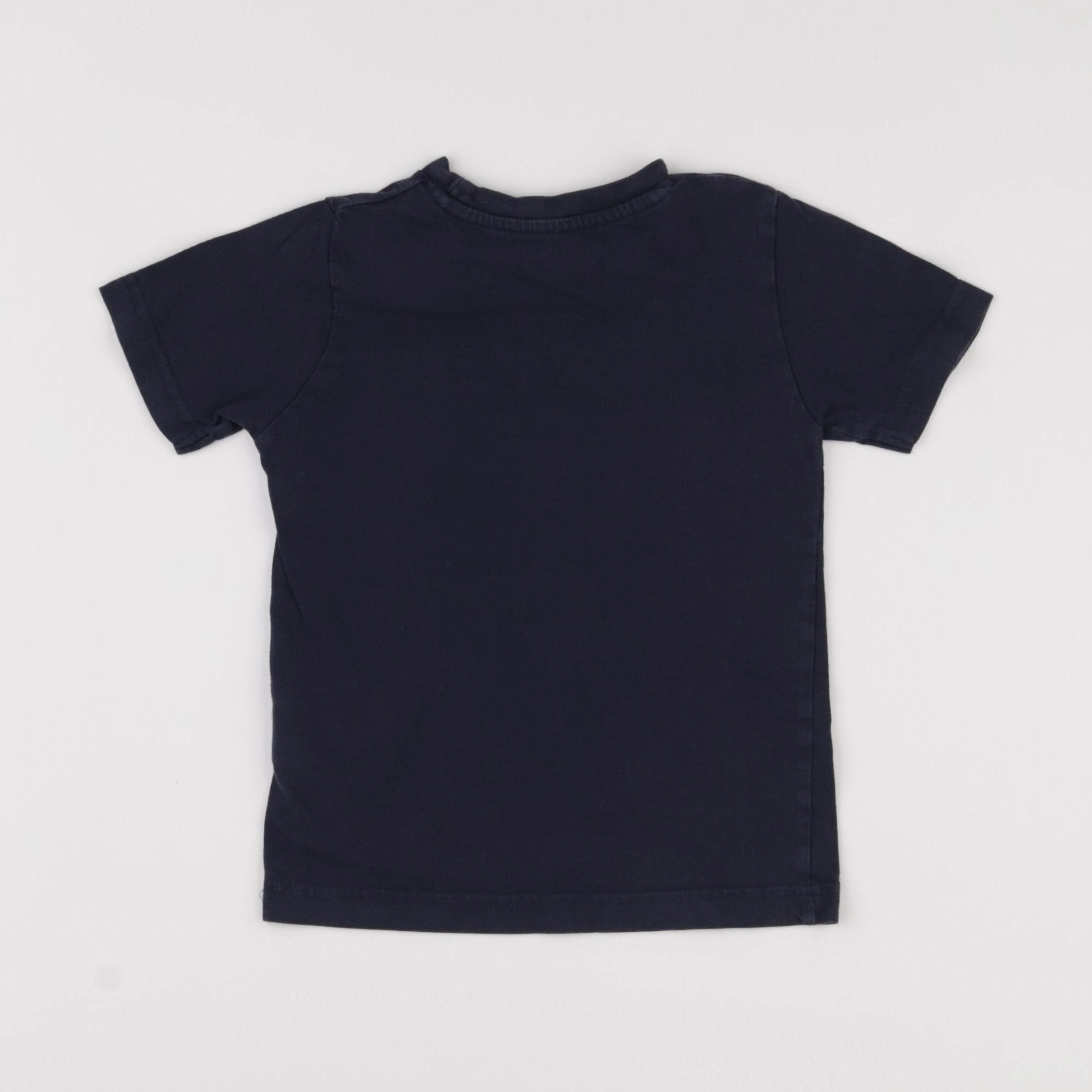 Vertbaudet - tee-shirt bleu - 4 ans