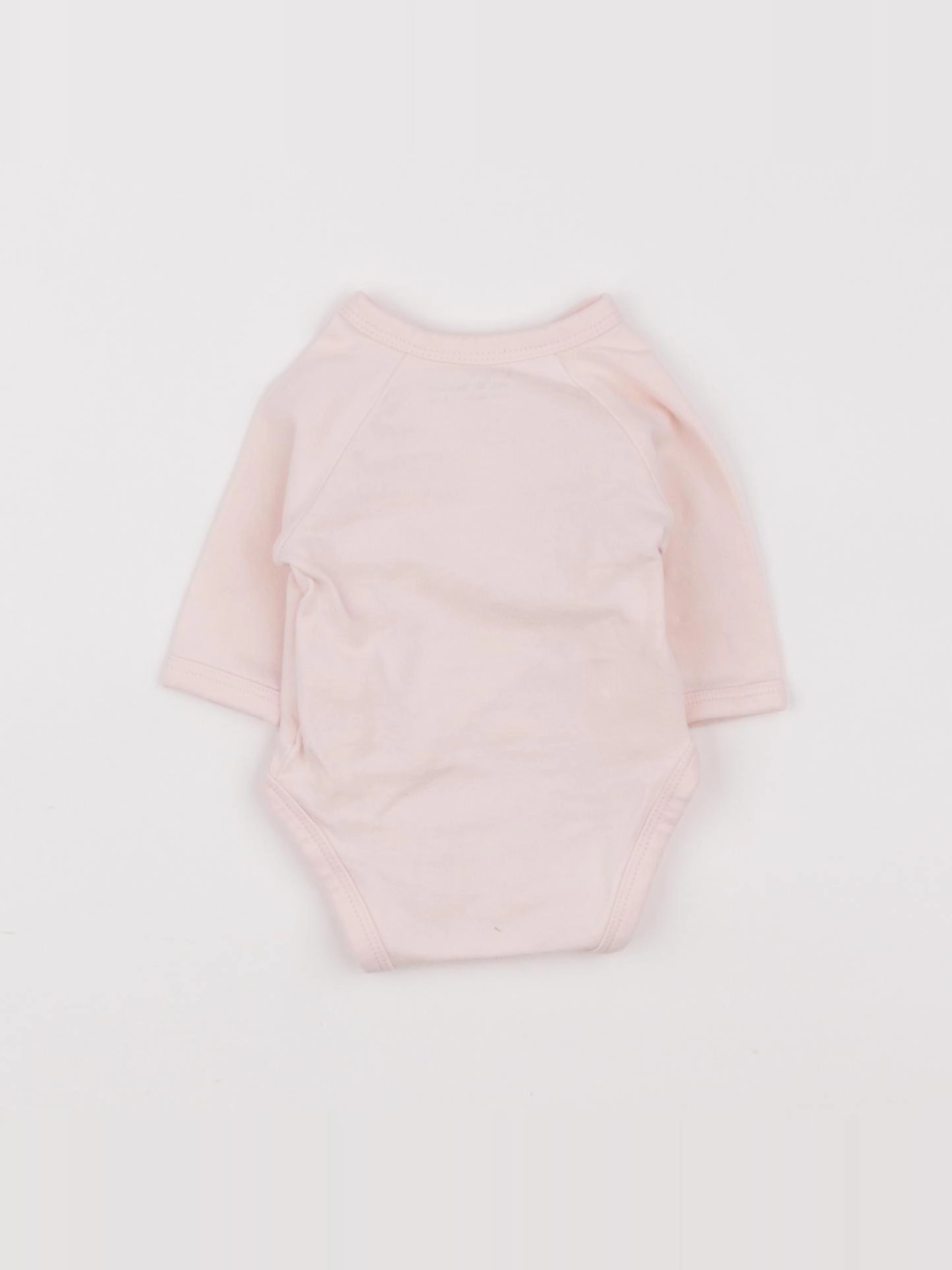 Vertbaudet - body rose - 0 mois