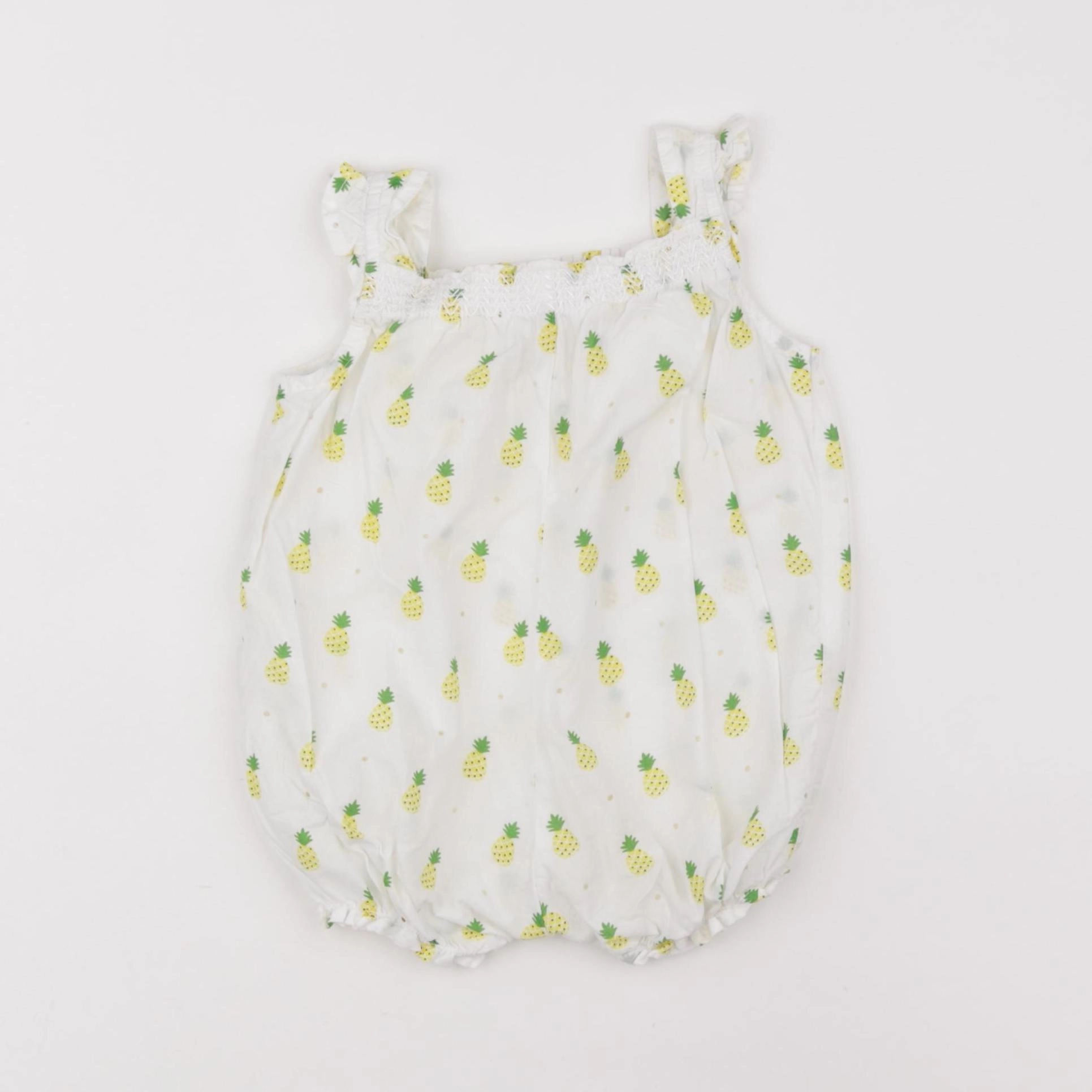 H&M - combinaison blanc - 0/1 mois