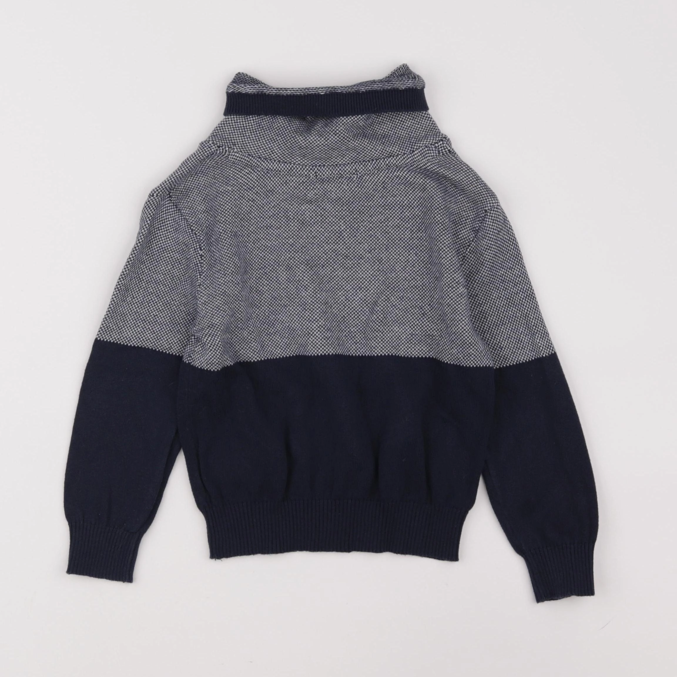 Vertbaudet - pull bleu - 4 ans