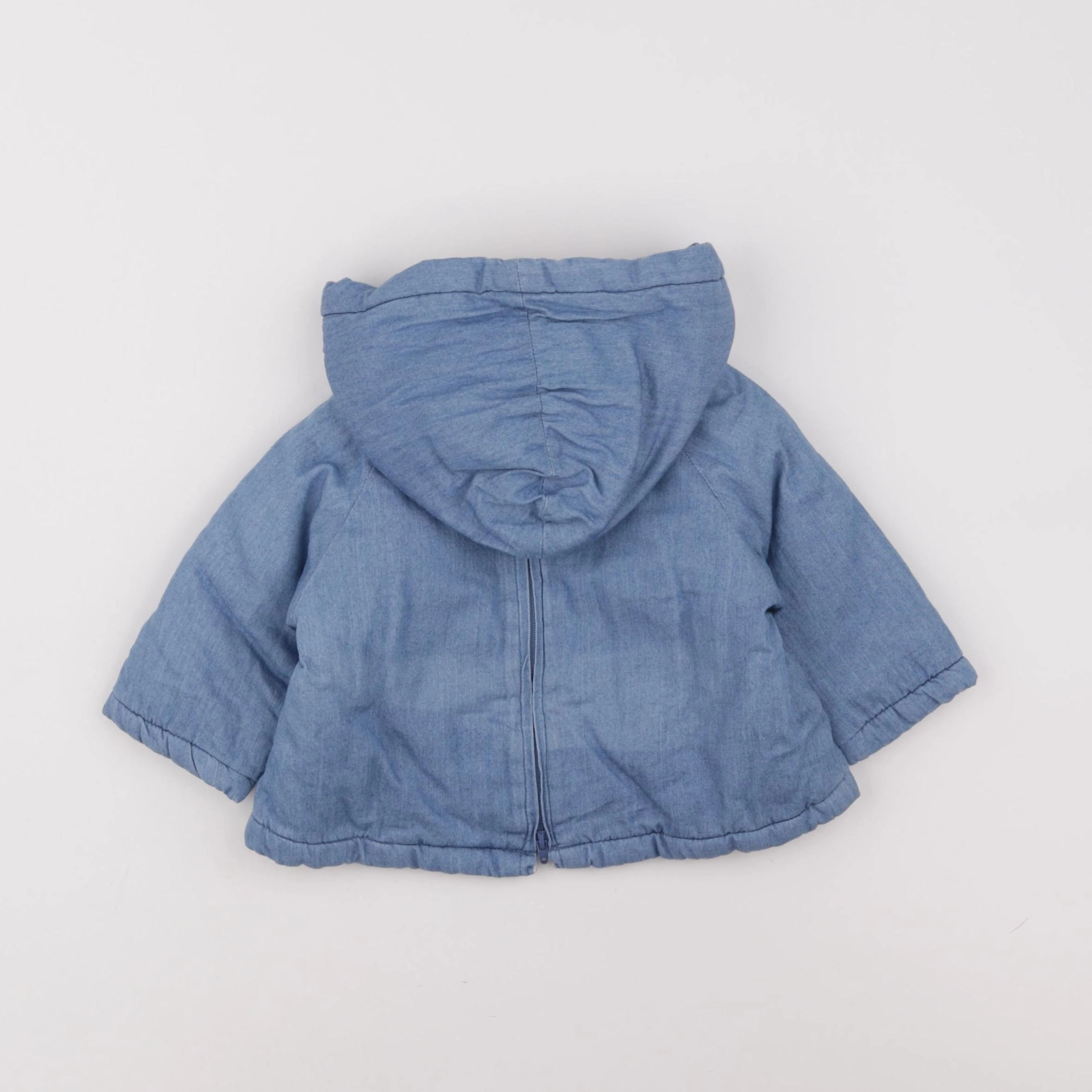 Boutchou - burnou bleu - 3 mois