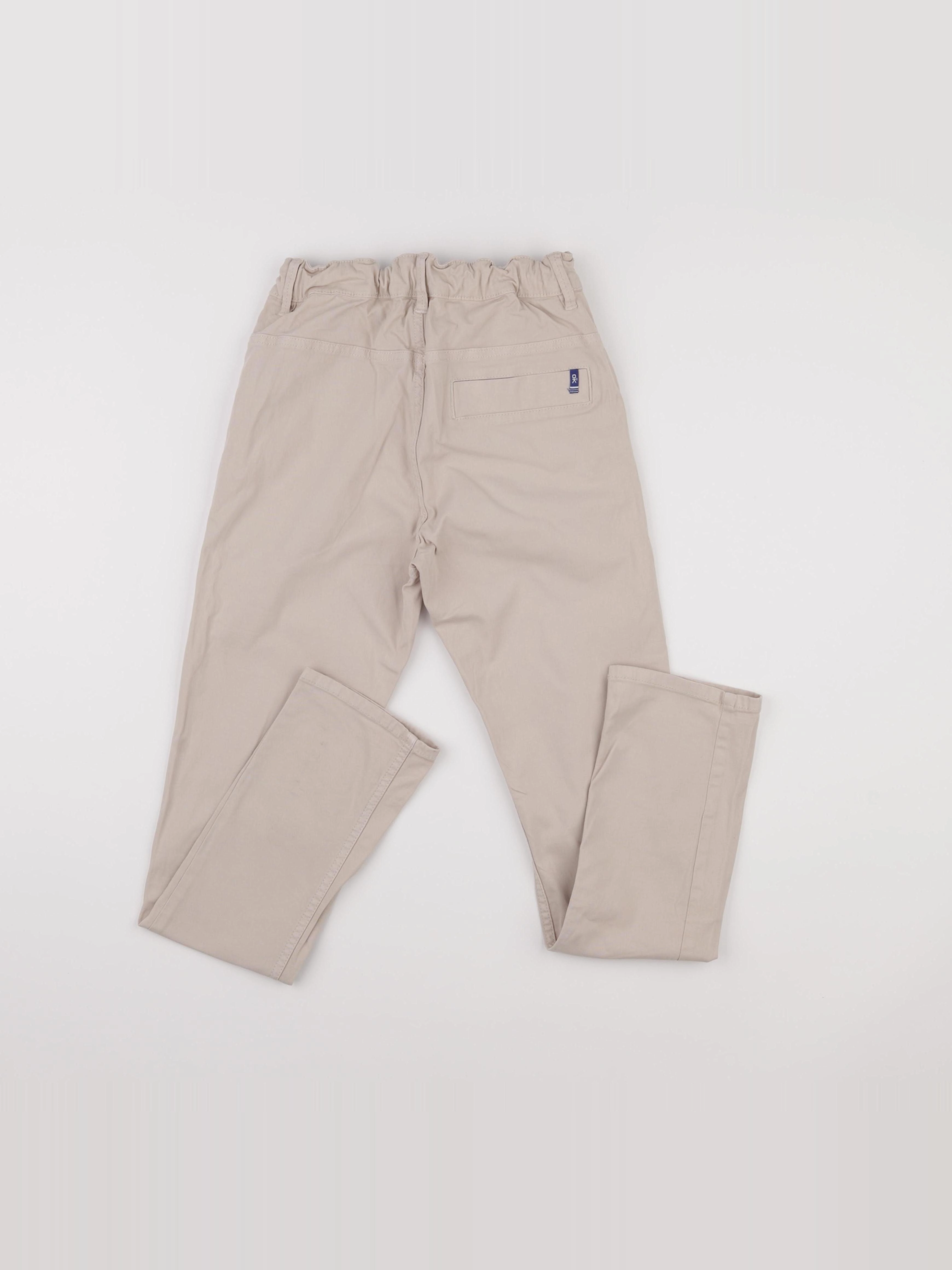 Okaidi - pantalon beige - 12 ans