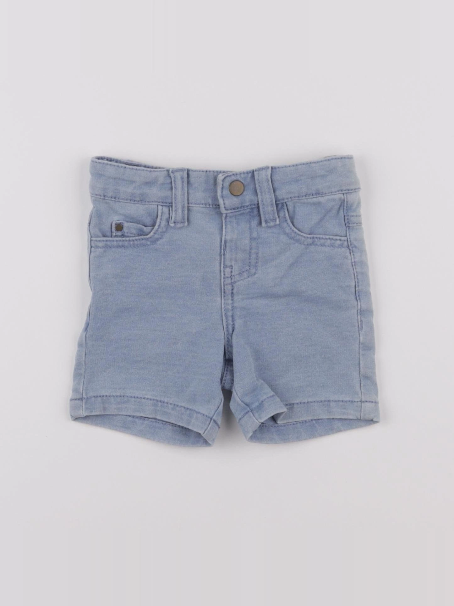 Boutchou - short bleu - 6 mois