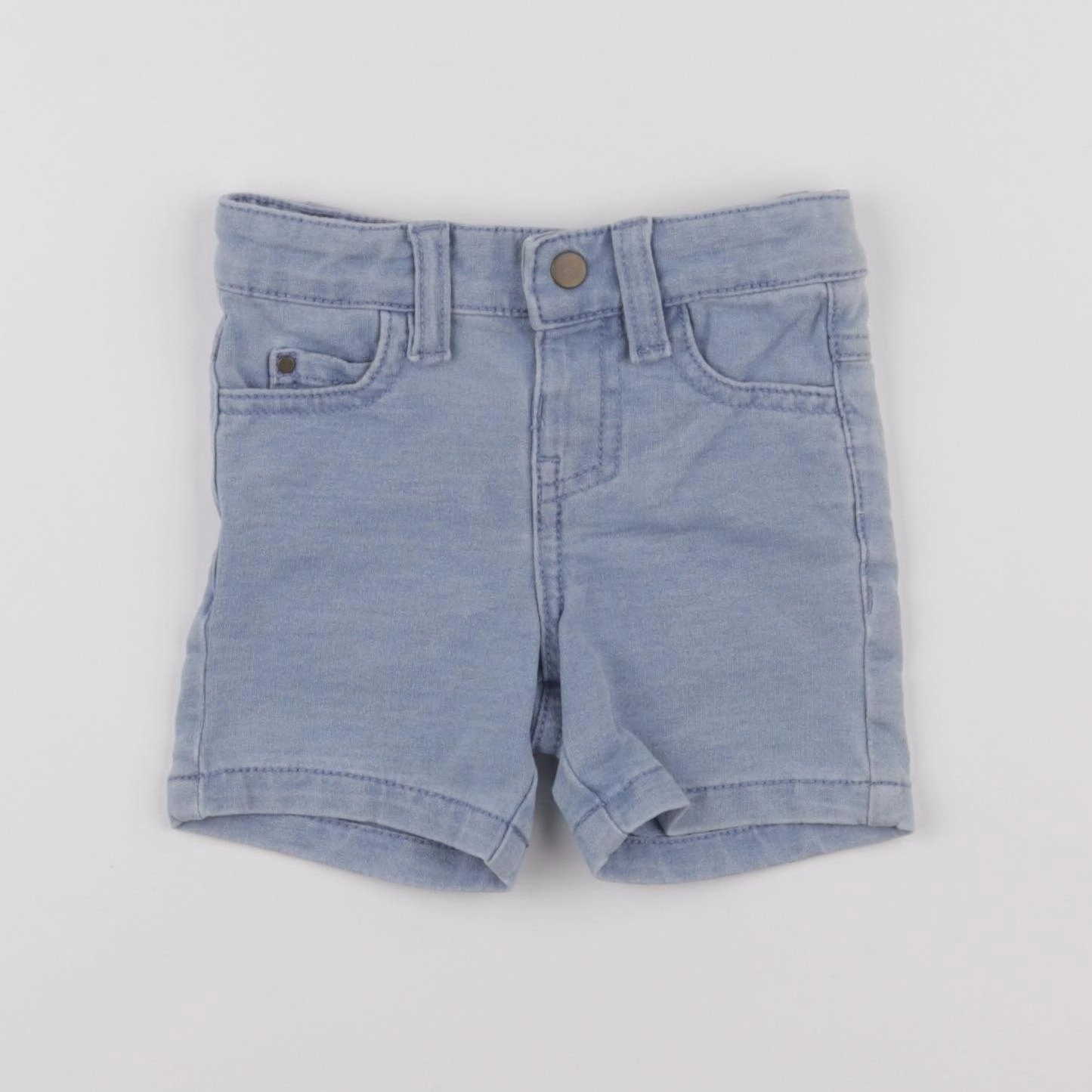 Boutchou - short bleu - 6 mois