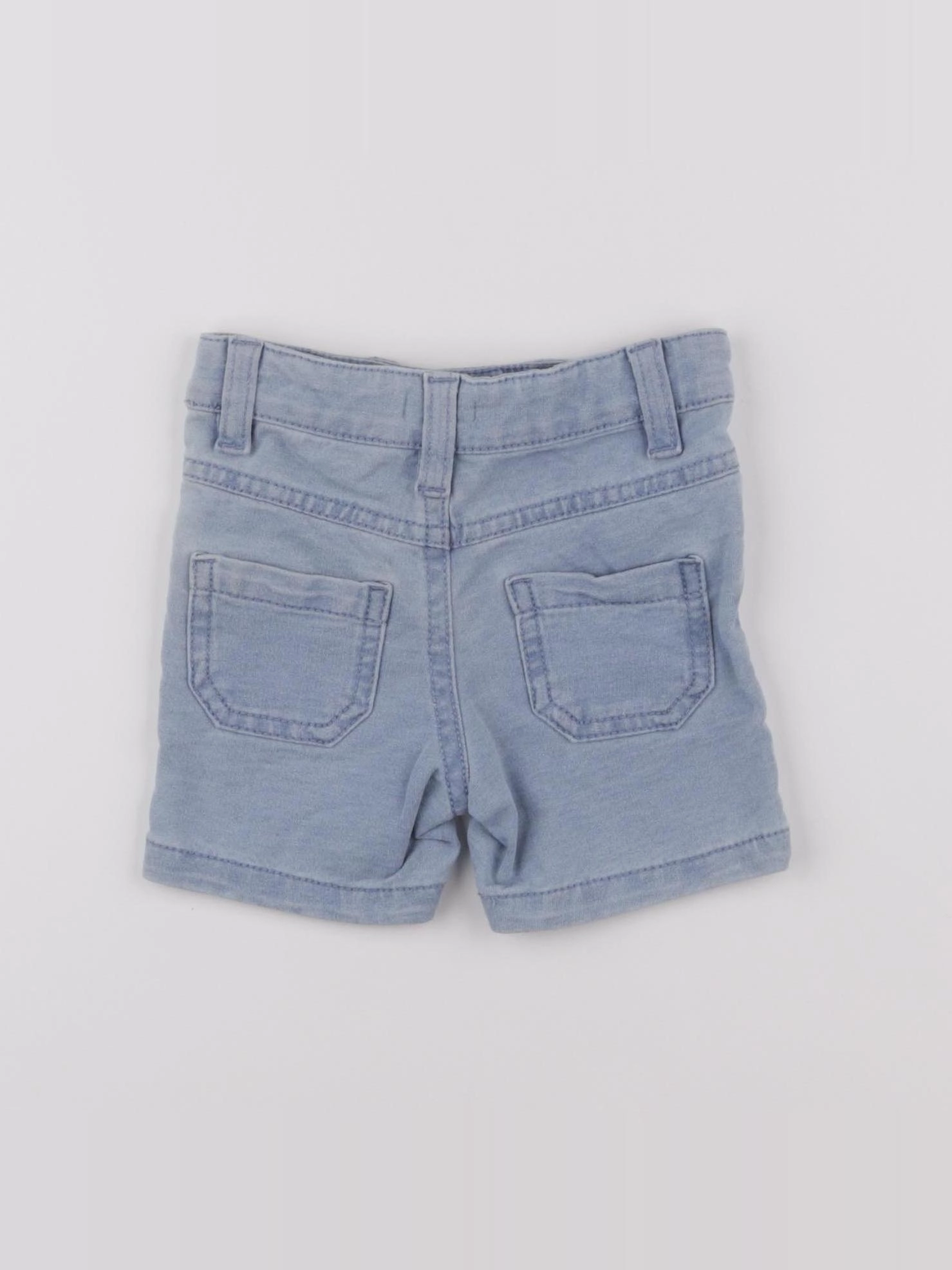 Boutchou - short bleu - 6 mois