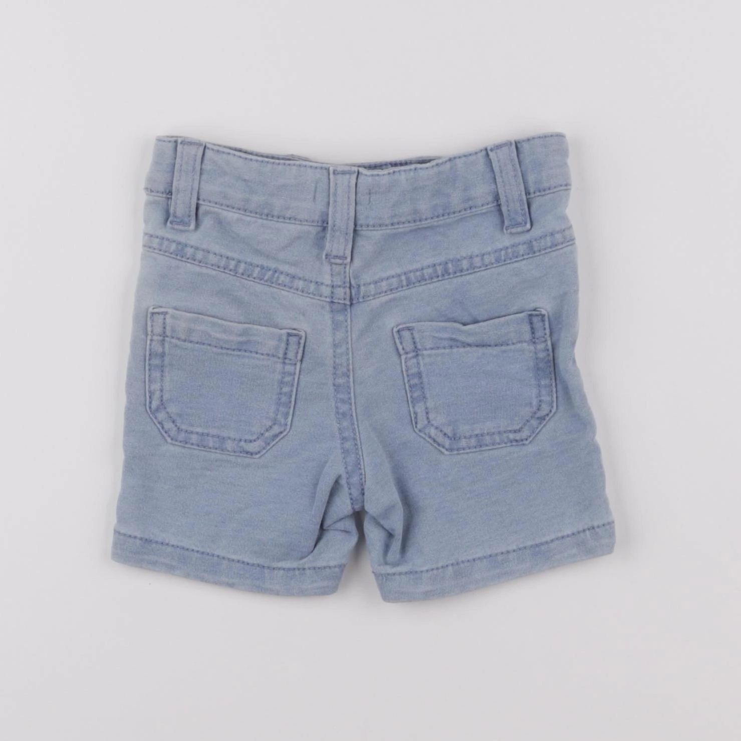 Boutchou - short bleu - 6 mois