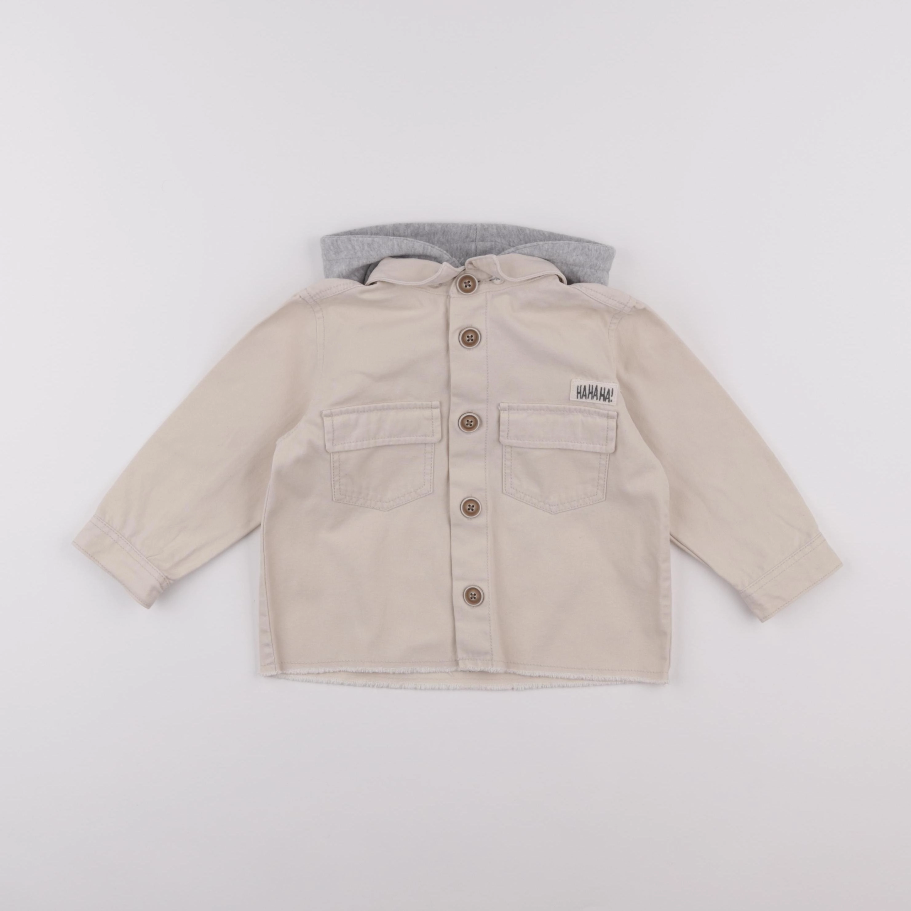 Zara - veste beige - 12/18 mois