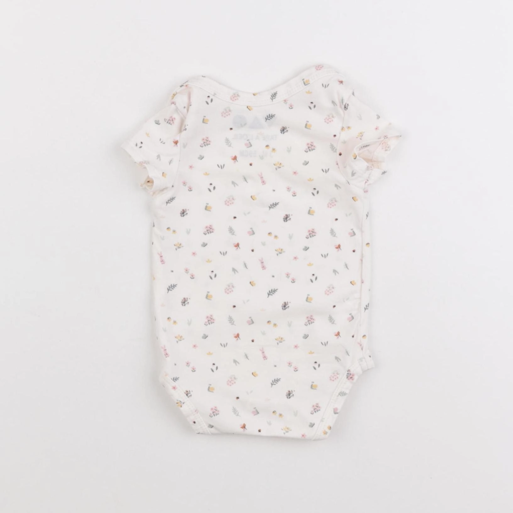Tape à l'oeil - body beige - 3 mois