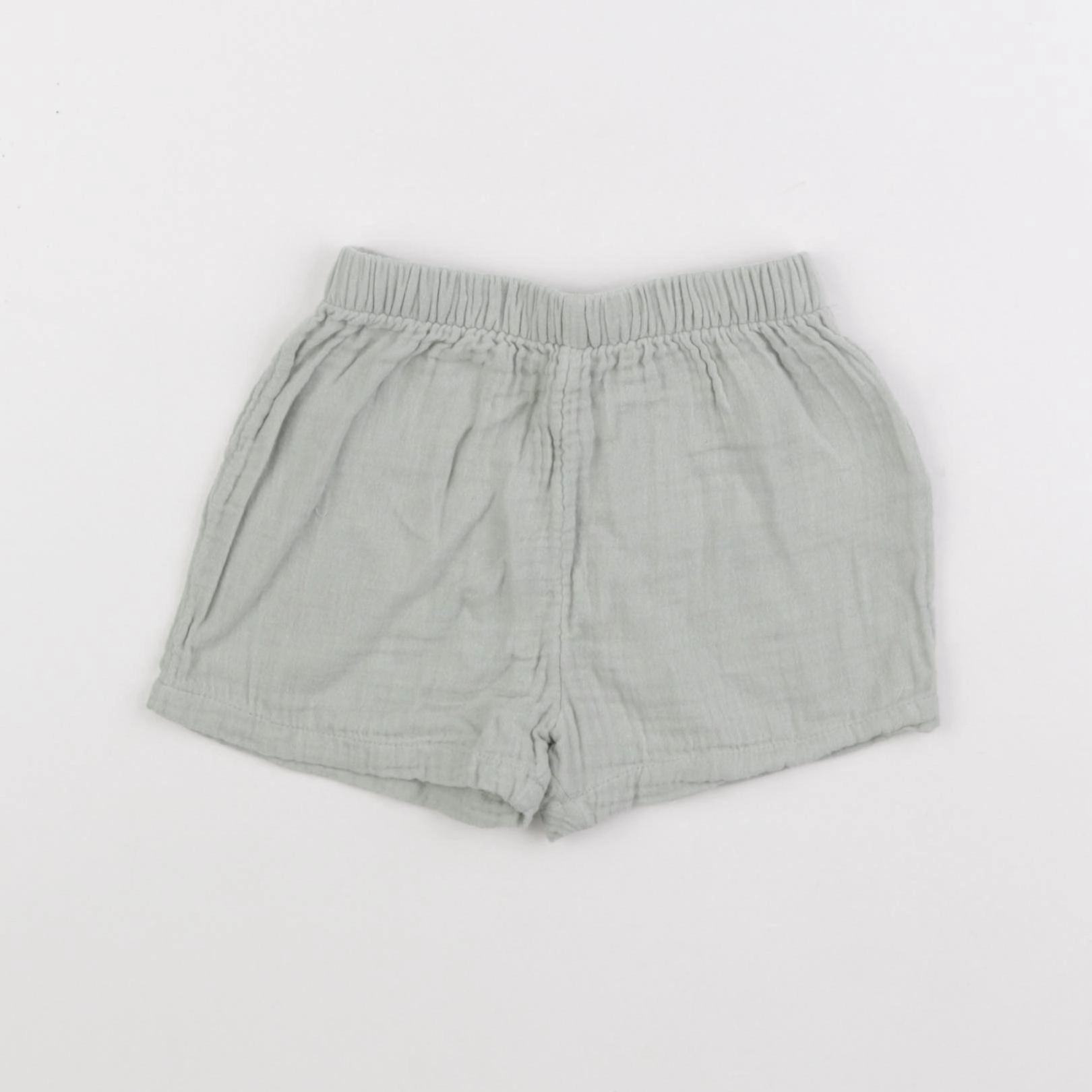 Petit Bateau - short vert - 24 mois