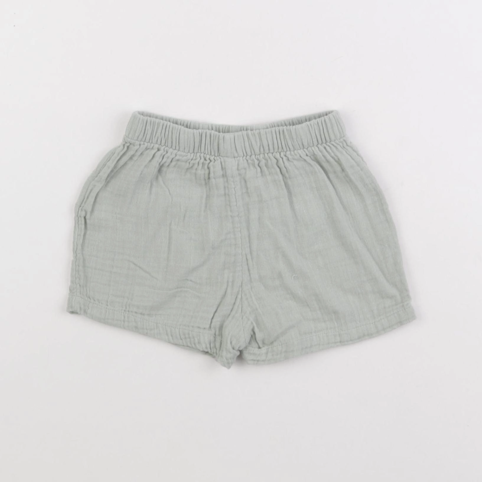 Petit Bateau - short vert - 24 mois