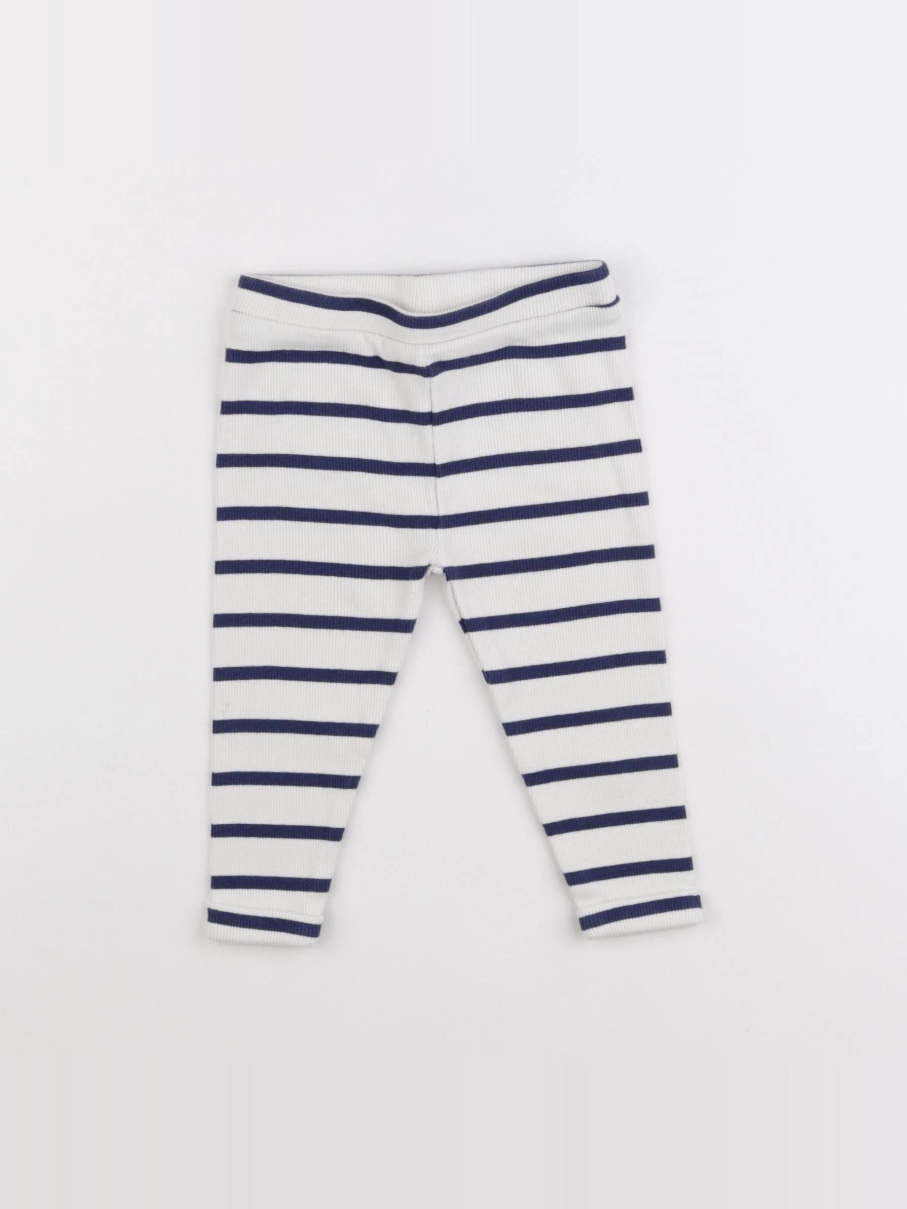 Tape à l'oeil - legging bleu, beige - 18 mois