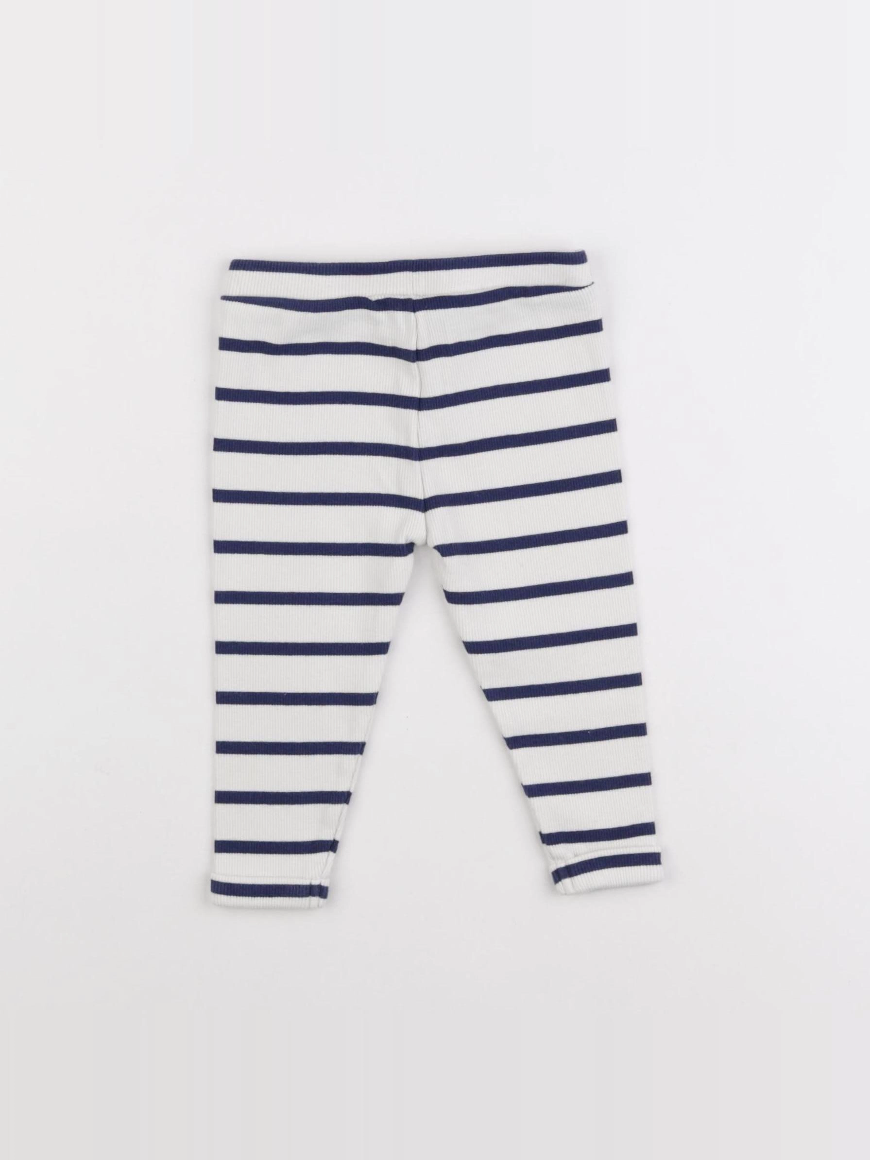 Tape à l'oeil - legging bleu, beige - 18 mois