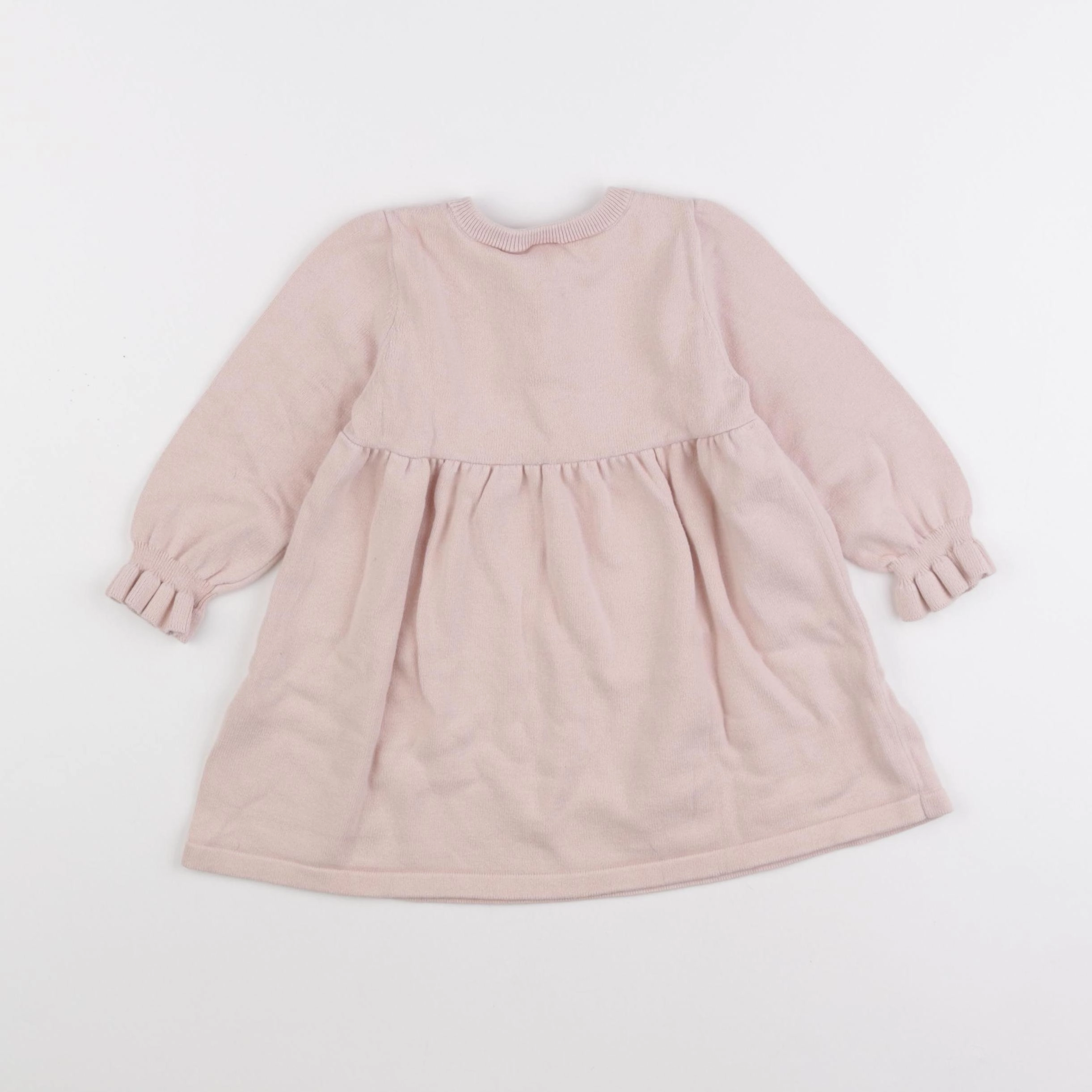 H&M - robe rose - 12/18 mois
