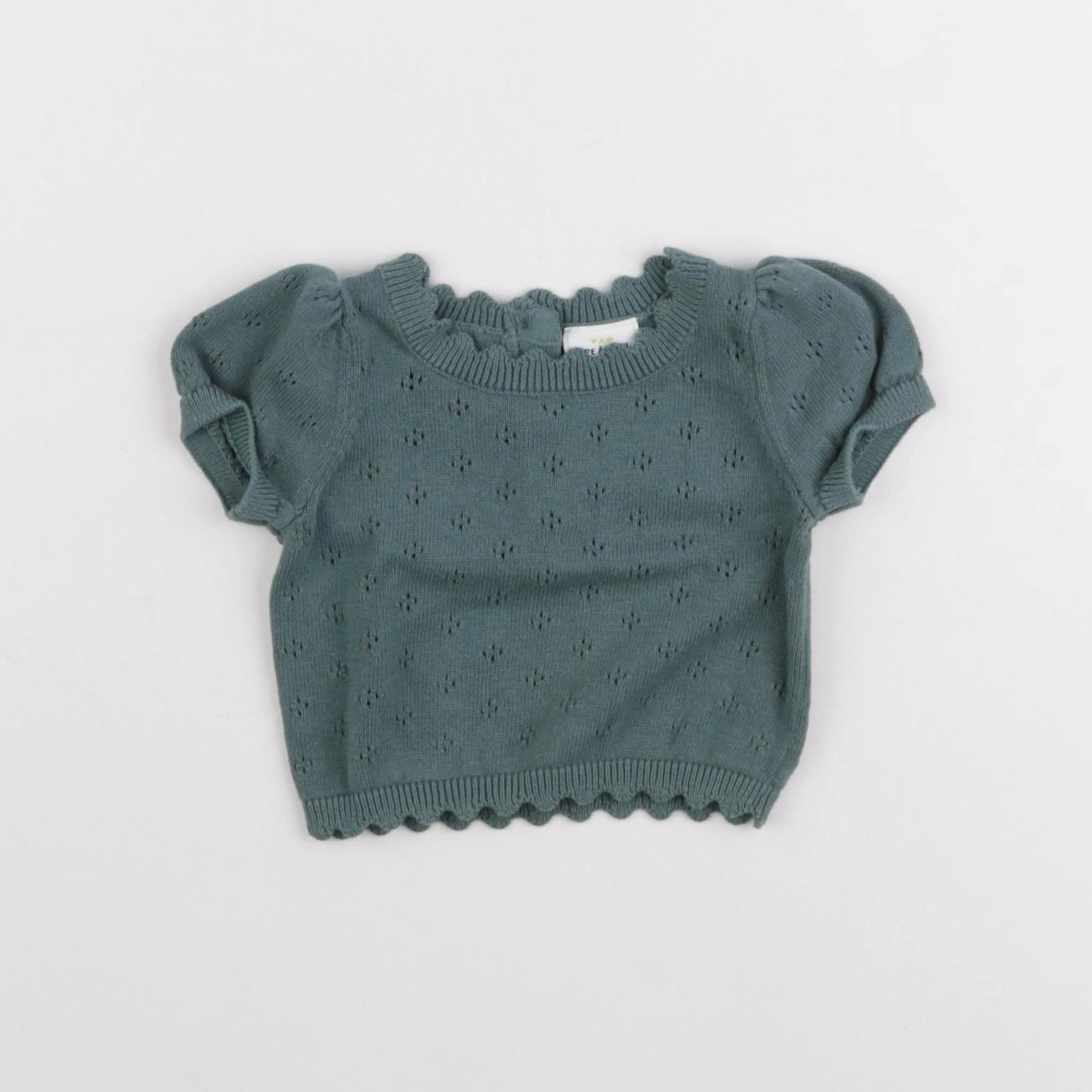 Tape à l'oeil - pull vert - 3 mois