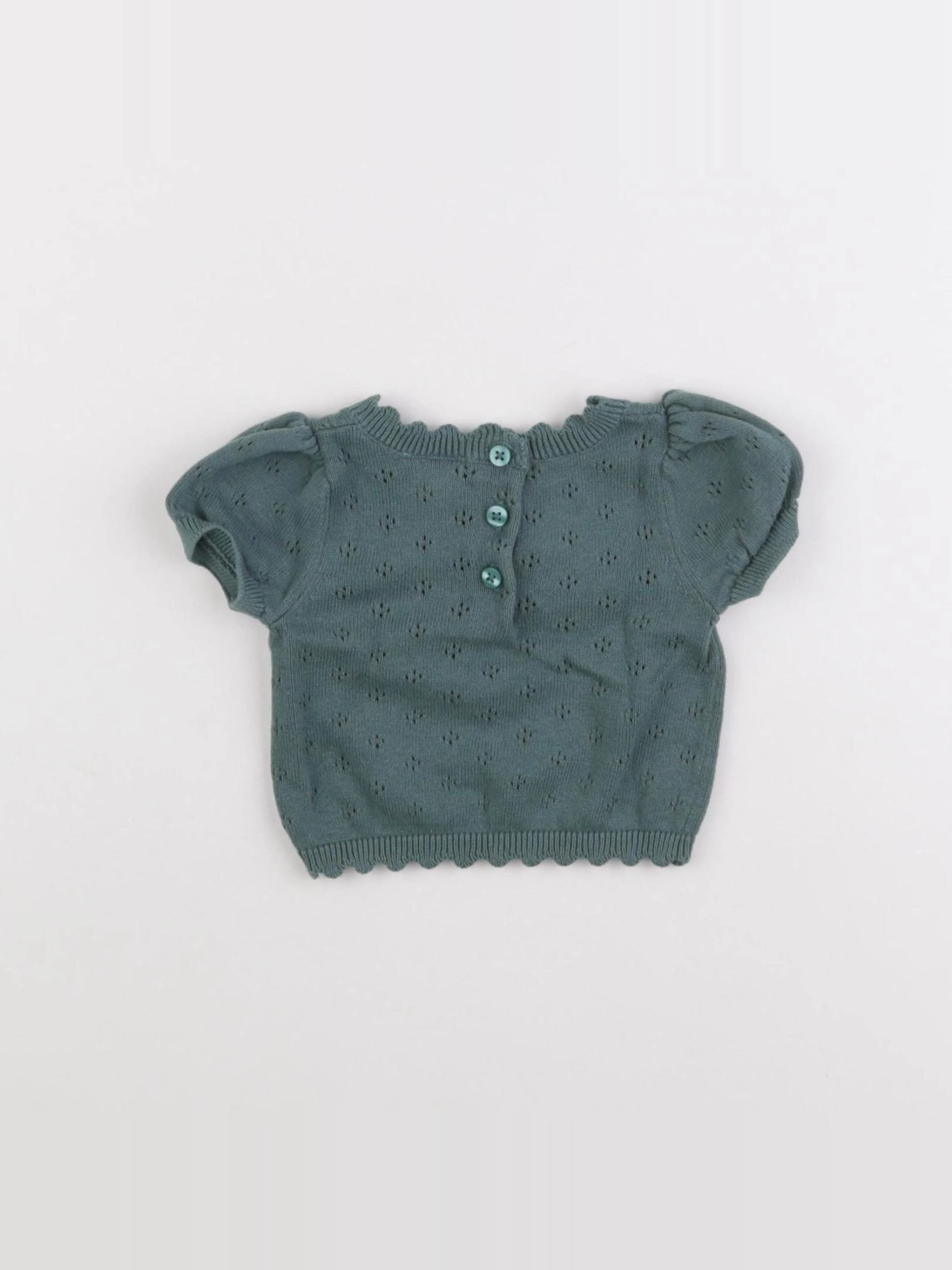 Tape à l'oeil - pull vert - 3 mois
