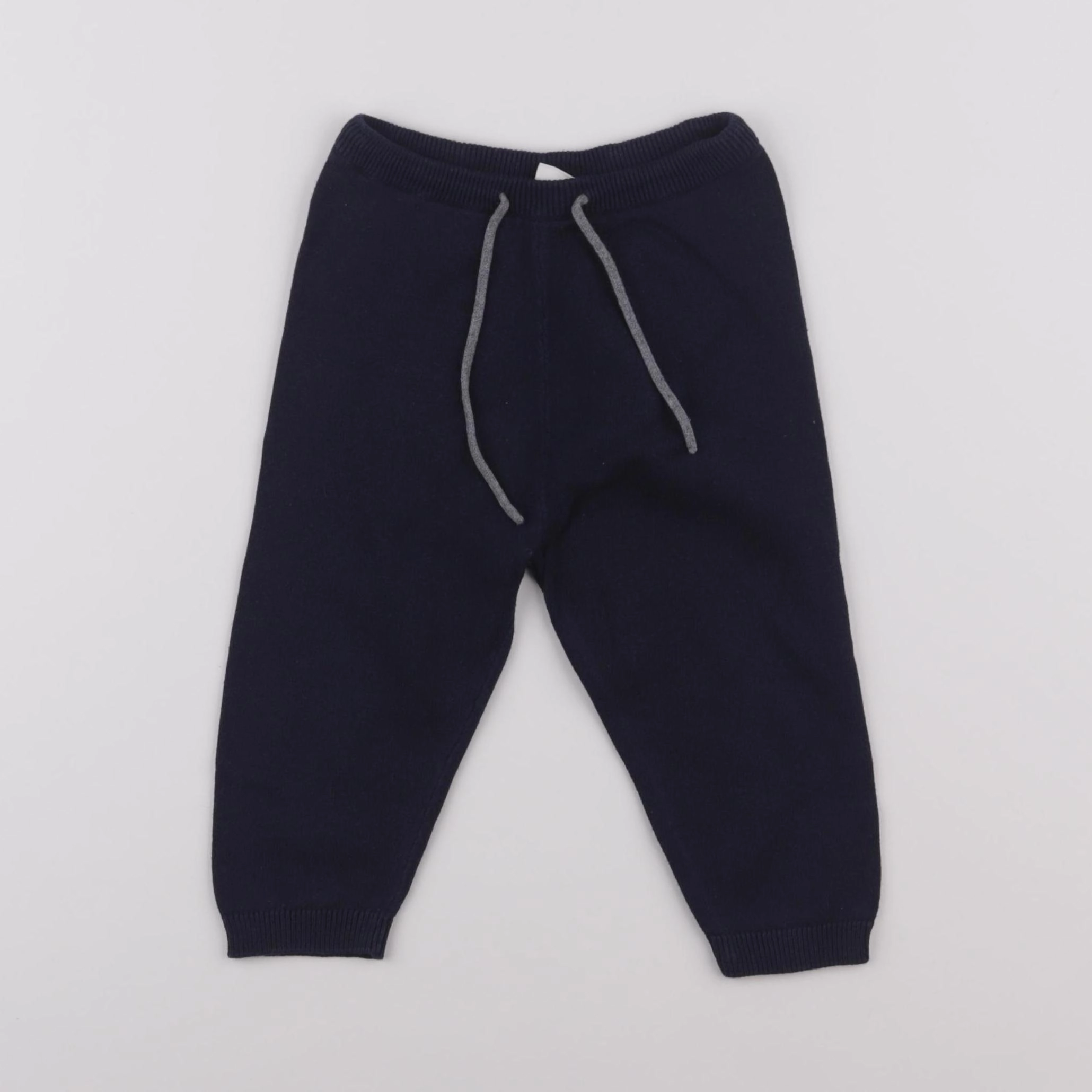 H&M - legging bleu - 12/18 mois