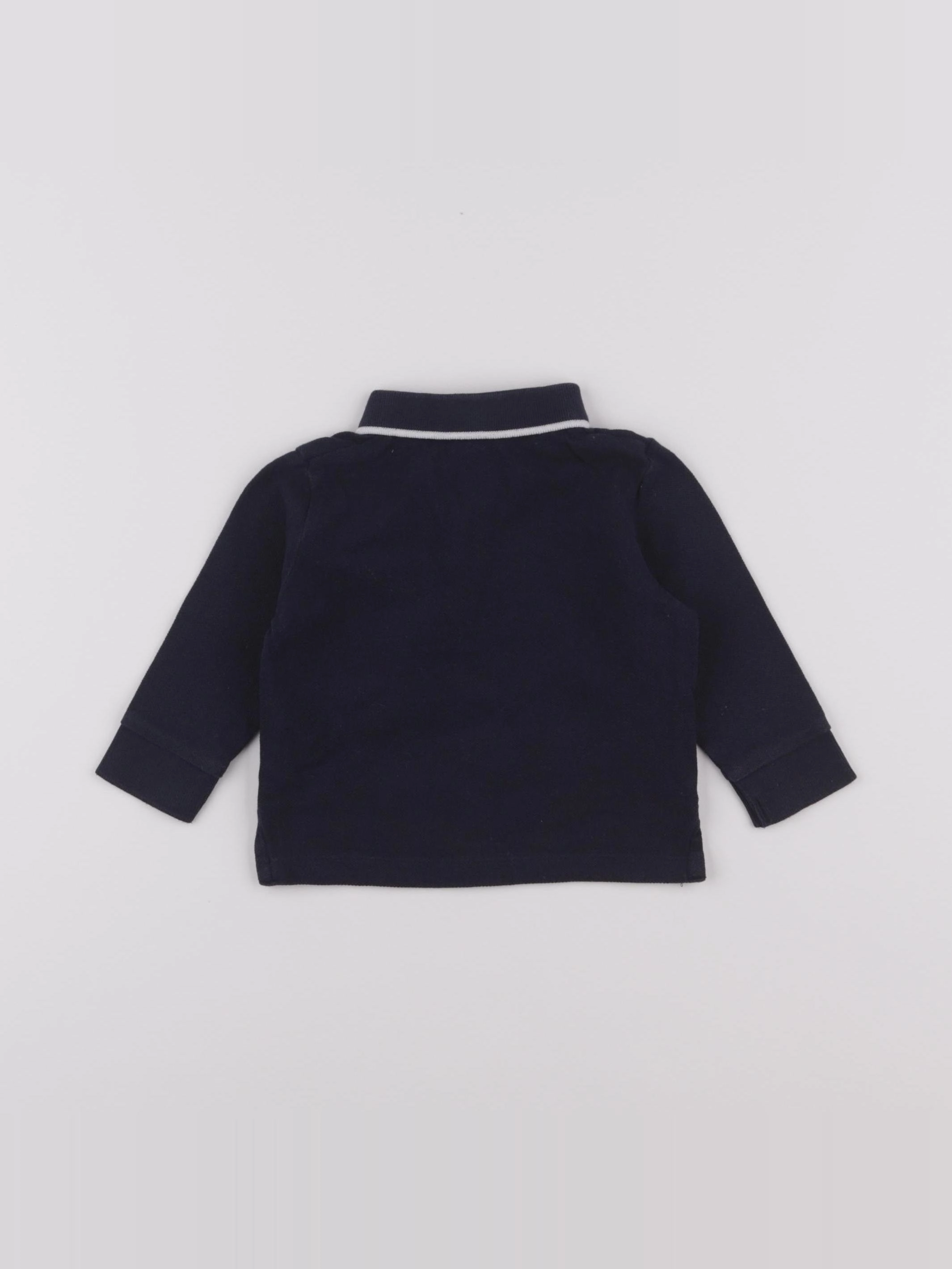 Boutchou - polo bleu - 6 mois